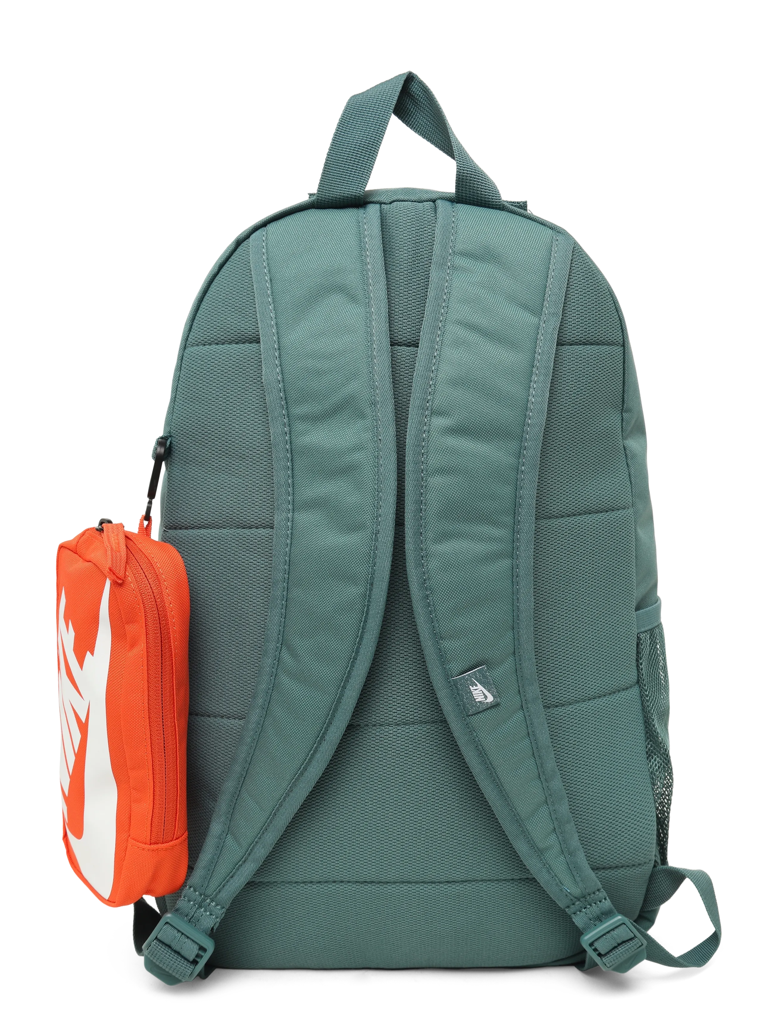 Nike - Y NK ELMNTL BKPK SHOEBOX - rygsække - mineral slate/orange/white - 1