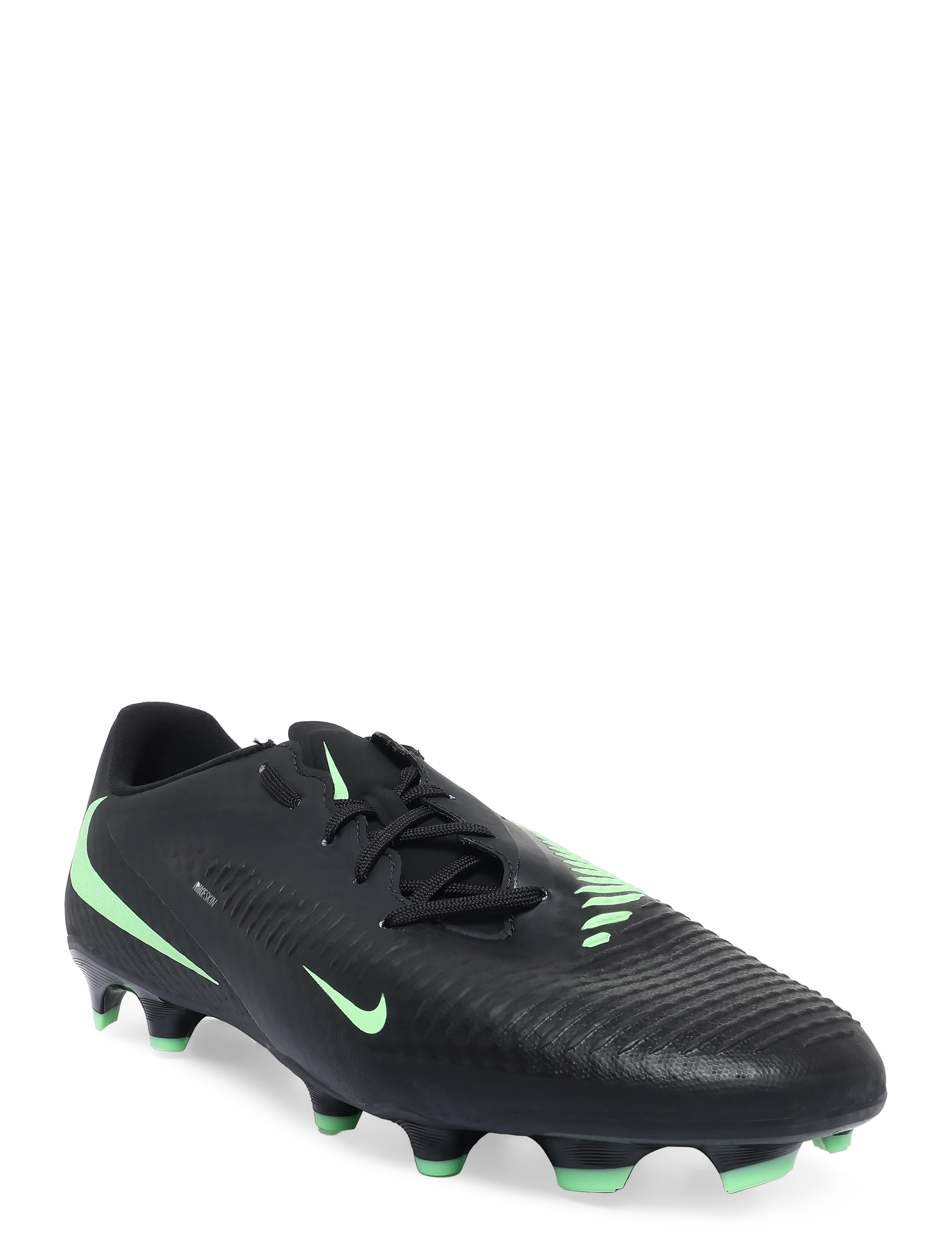Nike - PHANTOM 6 LOW ACAD FG/MG - fußballstiefel - black/illusion green-black - 1