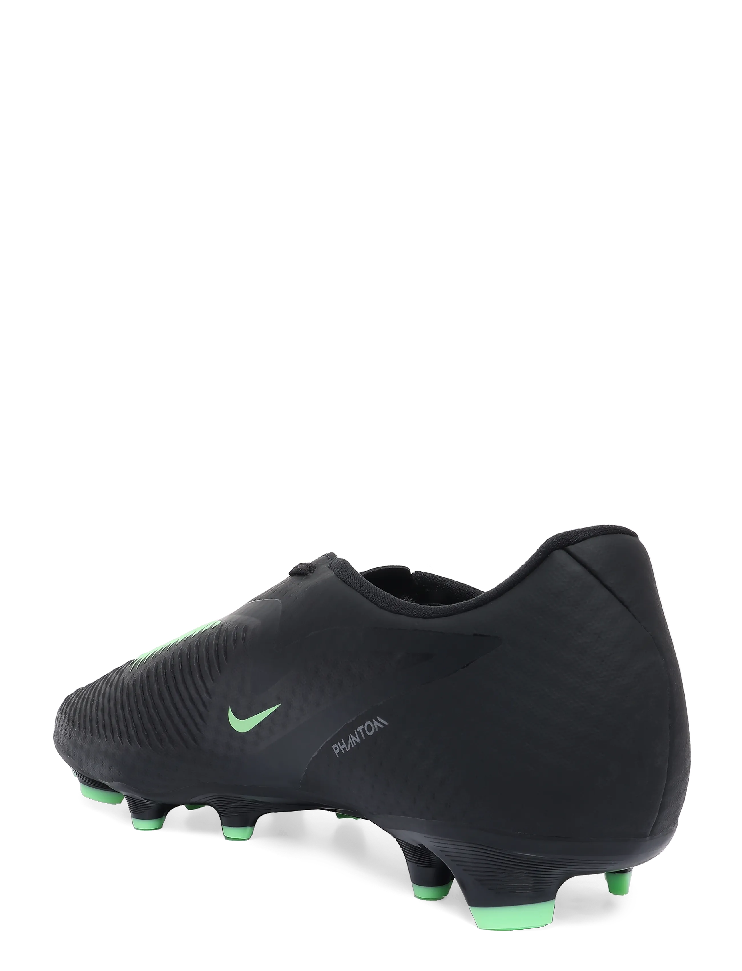 Nike - PHANTOM 6 LOW ACAD FG/MG - fußballstiefel - black/illusion green-black - 2