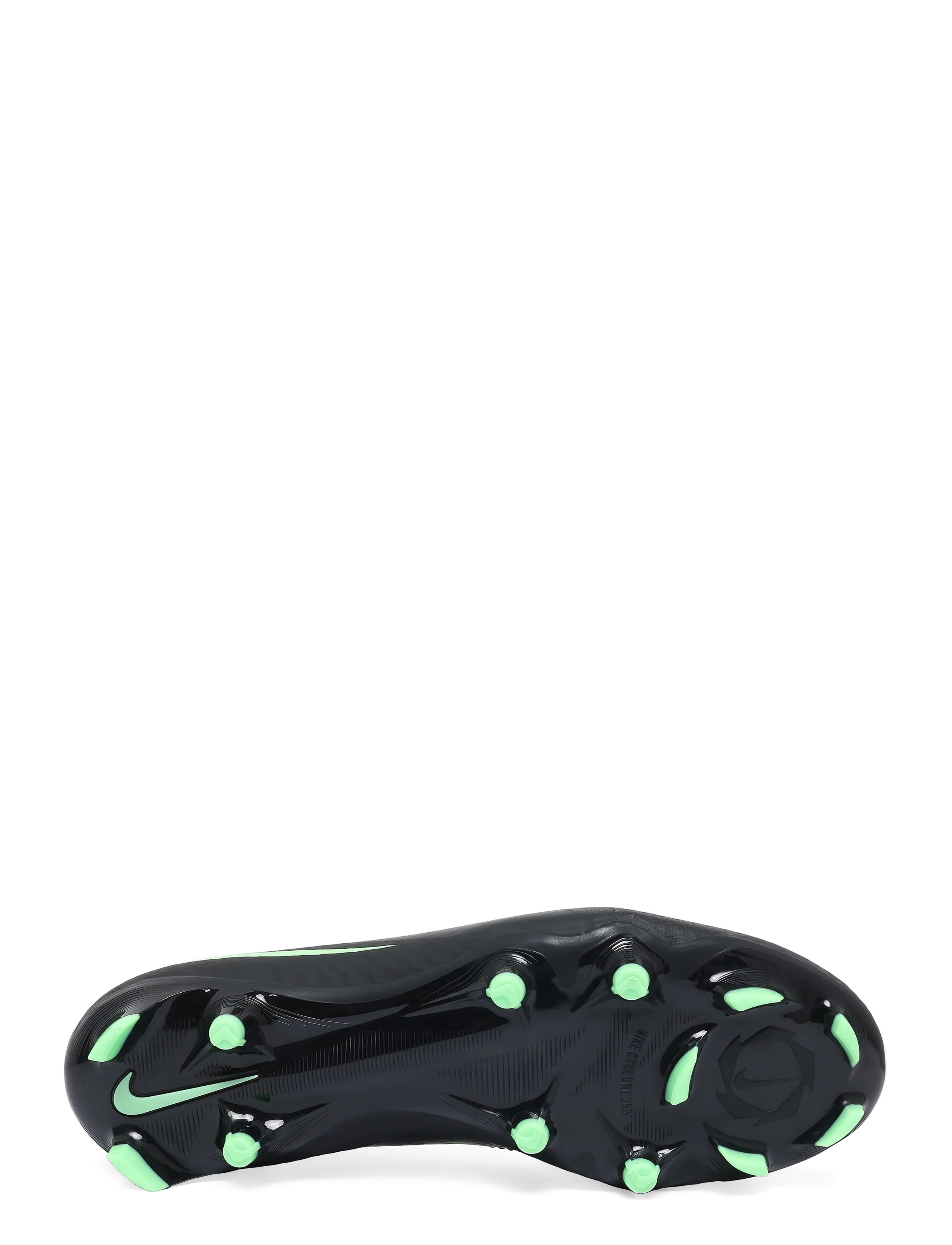 Nike - PHANTOM 6 LOW ACAD FG/MG - fußballstiefel - black/illusion green-black - 4