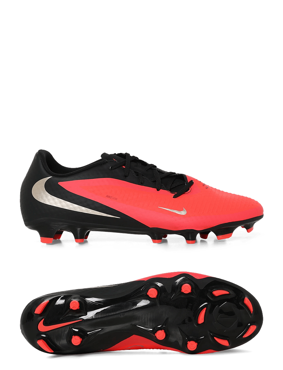 Nike - PHANTOM 6 LOW ACAD FG/MG - football boots - bright crimson/black-bright cr - 0