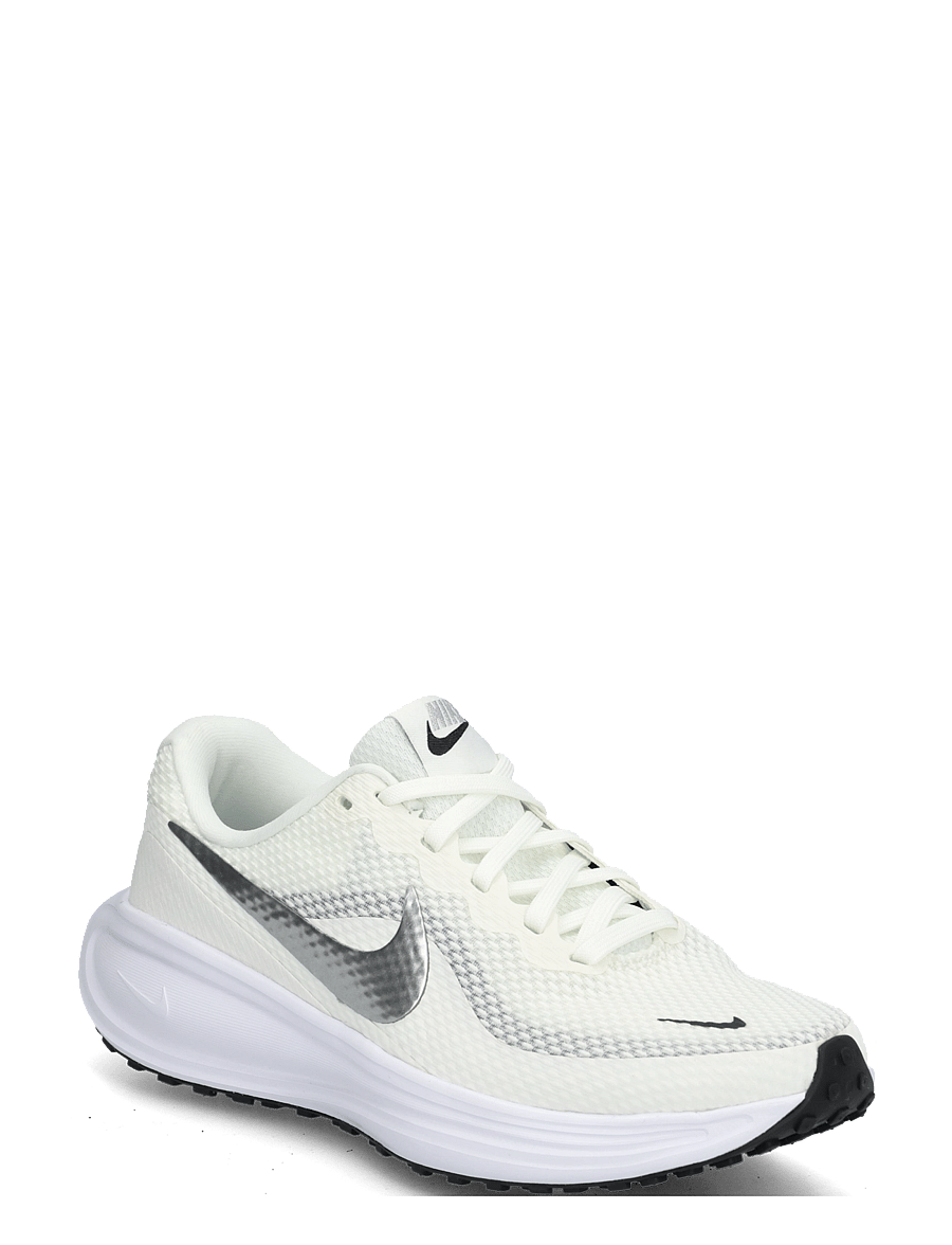 Nike - W NIKE REVOLUTION 8 - træningssko - sail/metallic silver-white-bla - 0