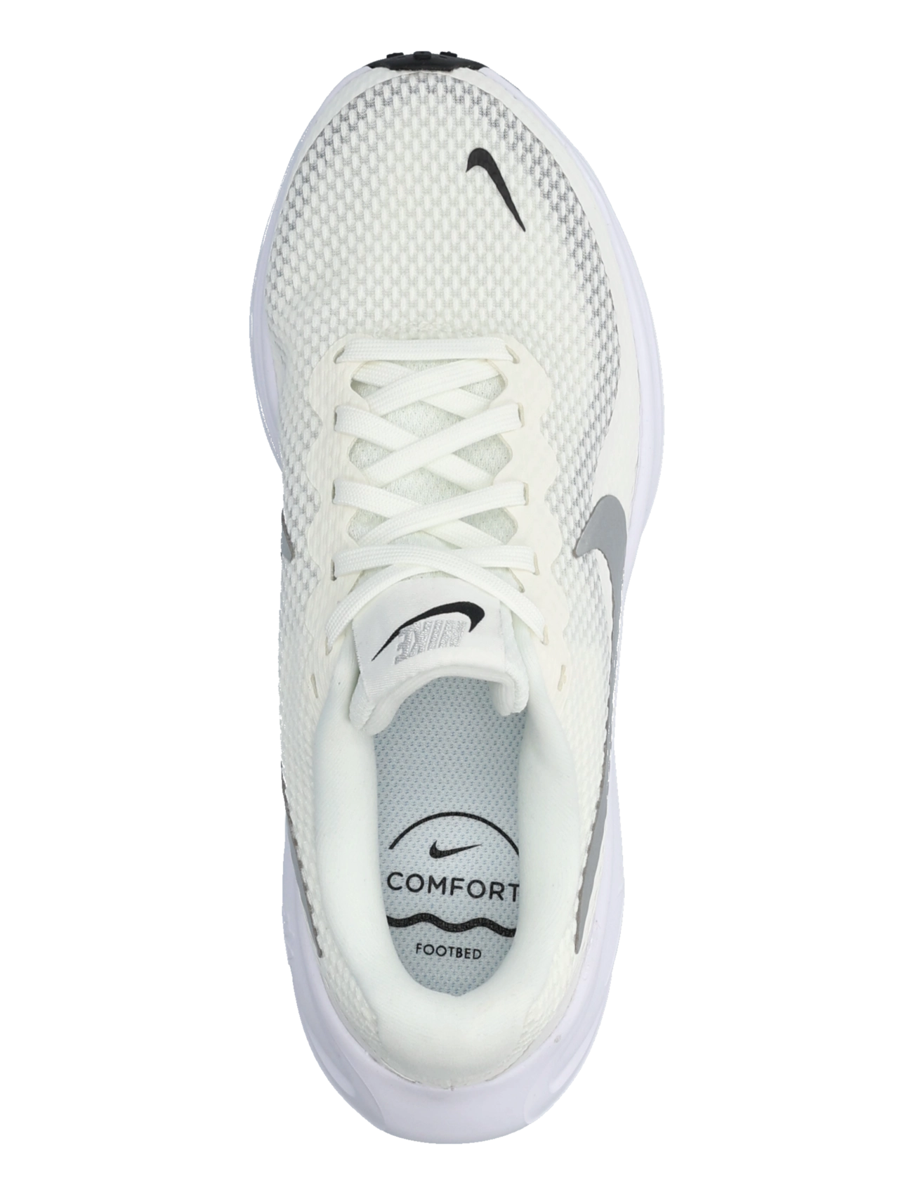 Nike - W NIKE REVOLUTION 8 - træningssko - sail/metallic silver-white-bla - 3
