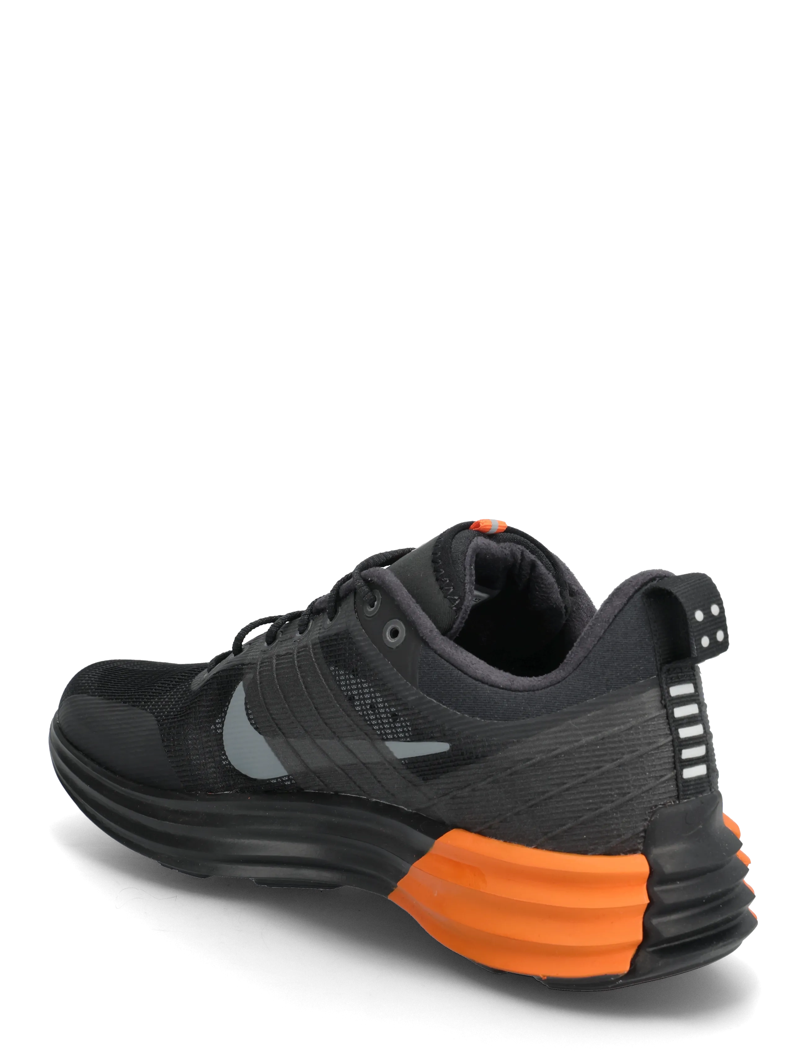 Nike - Lunar Roam - low tops - black/anthracite-safety orange - 2