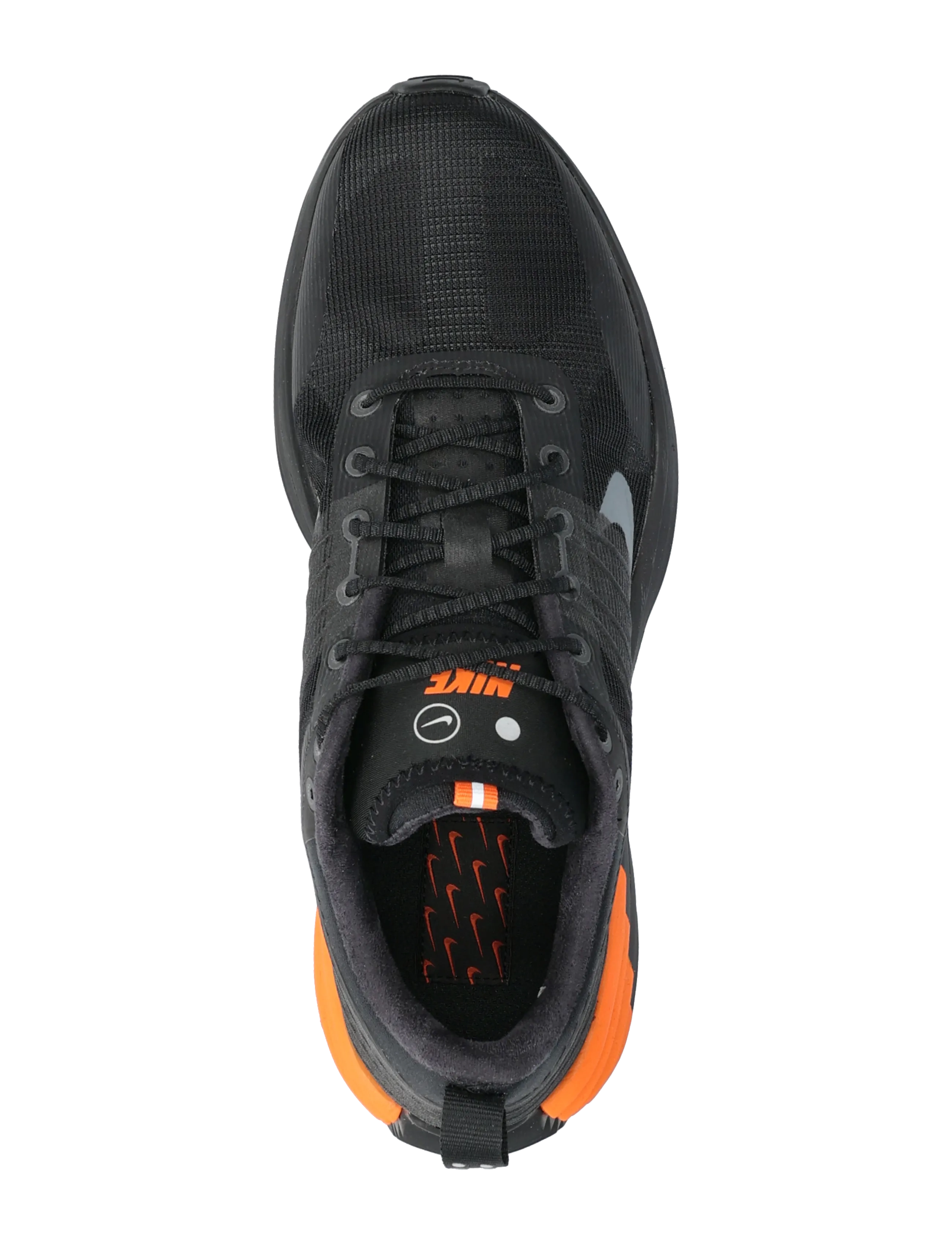 Nike - Lunar Roam - low tops - black/anthracite-safety orange - 3