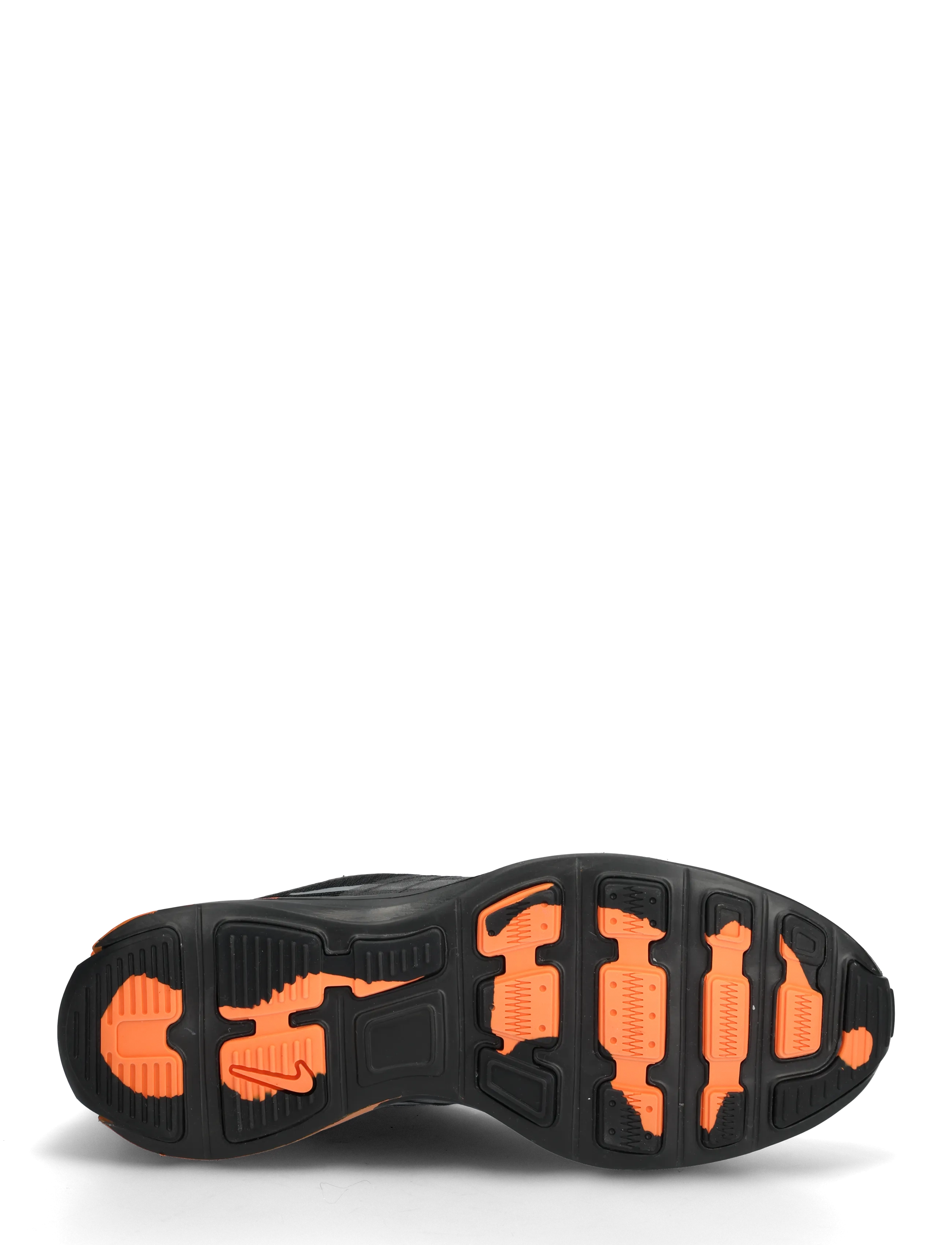 Nike - Lunar Roam - low tops - black/anthracite-safety orange - 4