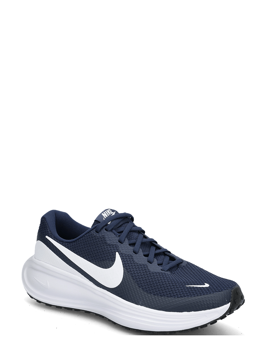 Nike - NIKE REVOLUTION 8 - löparskor - midnight navy/pure platinum-wh - 0
