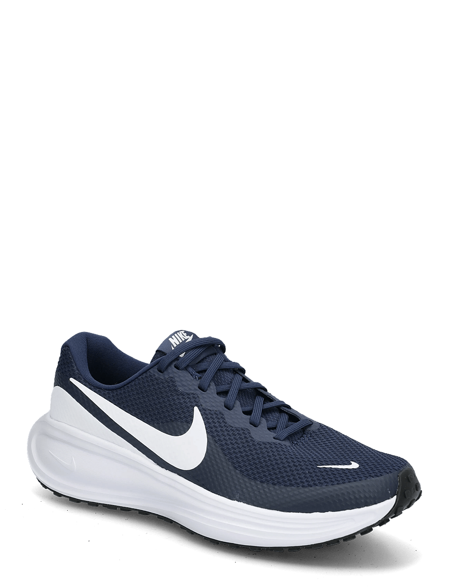 Nike - NIKE REVOLUTION 8 - running shoes - midnight navy/pure platinum-wh - 0