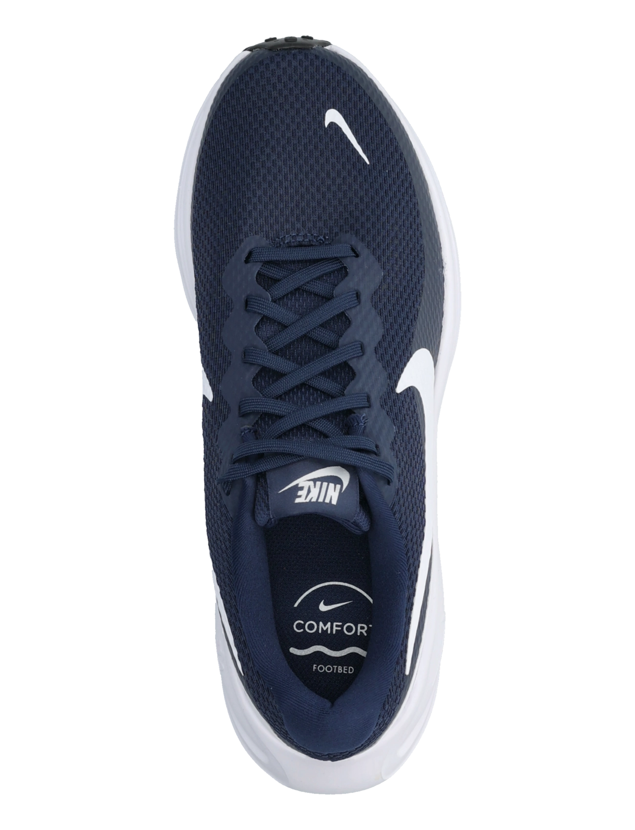 Nike - NIKE REVOLUTION 8 - löparskor - midnight navy/pure platinum-wh - 3