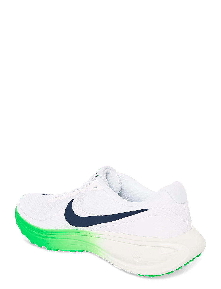 Nike - NIKE REVOLUTION 8 - løbesko - white/midnight navy-green spar - 1