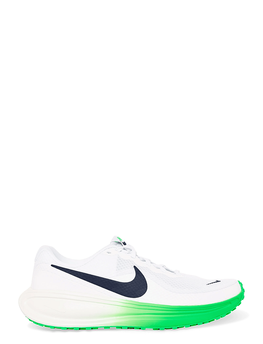 Nike - NIKE REVOLUTION 8 - løbesko - white/midnight navy-green spar - 2