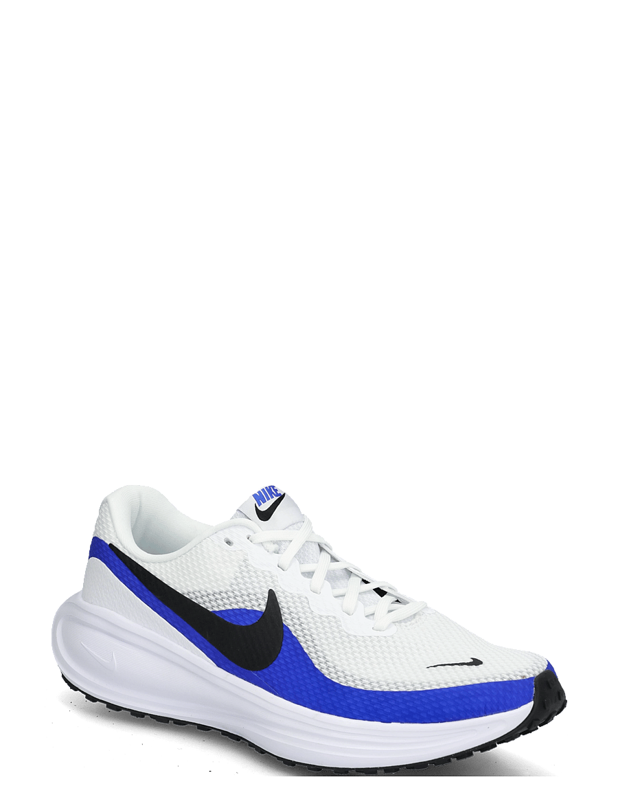 Nike - NIKE REVOLUTION 8 - löparskor - white/black-racer blue - 0