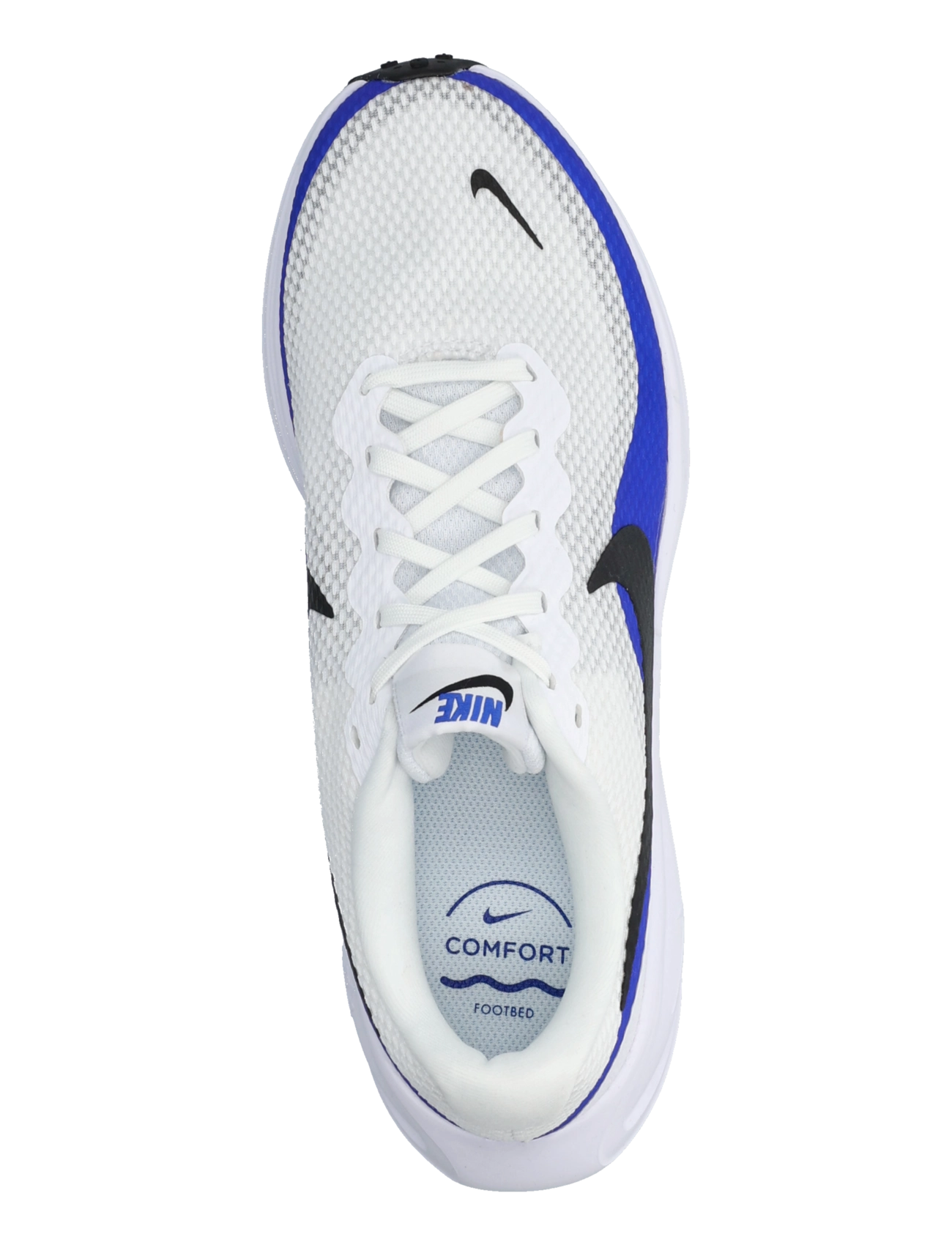 Nike - NIKE REVOLUTION 8 - löparskor - white/black-racer blue - 3