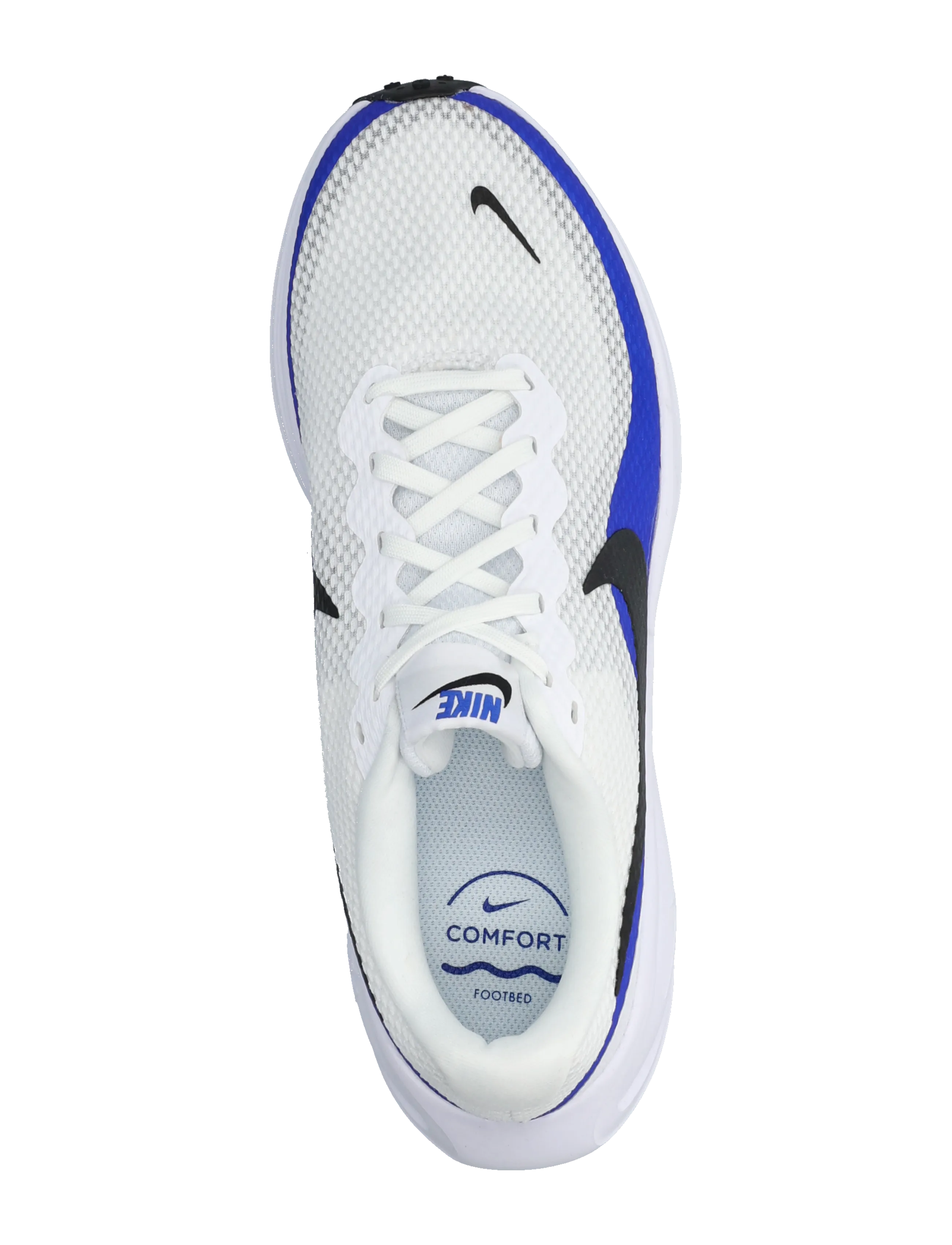 Nike - NIKE REVOLUTION 8 - laufschuhe - white/black-racer blue - 3