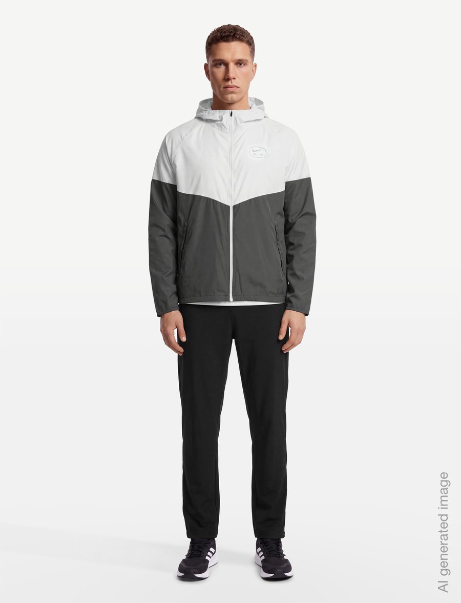 Nike - Nike Sportswear AIR RUN Jacket - casual jackets - iron grey/photon dus - 0