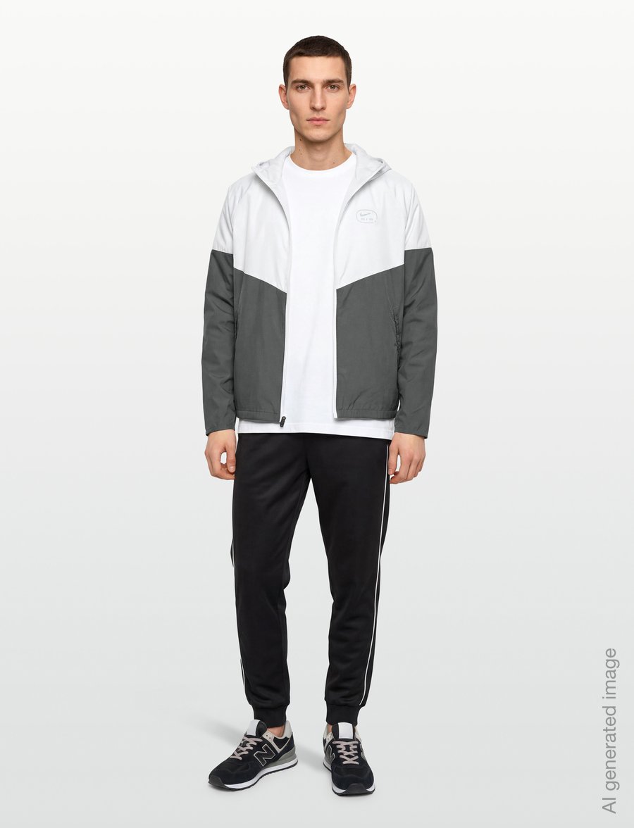 Nike - Nike Sportswear AIR RUN Jacket - casual jakker - iron grey/photon dus - 0