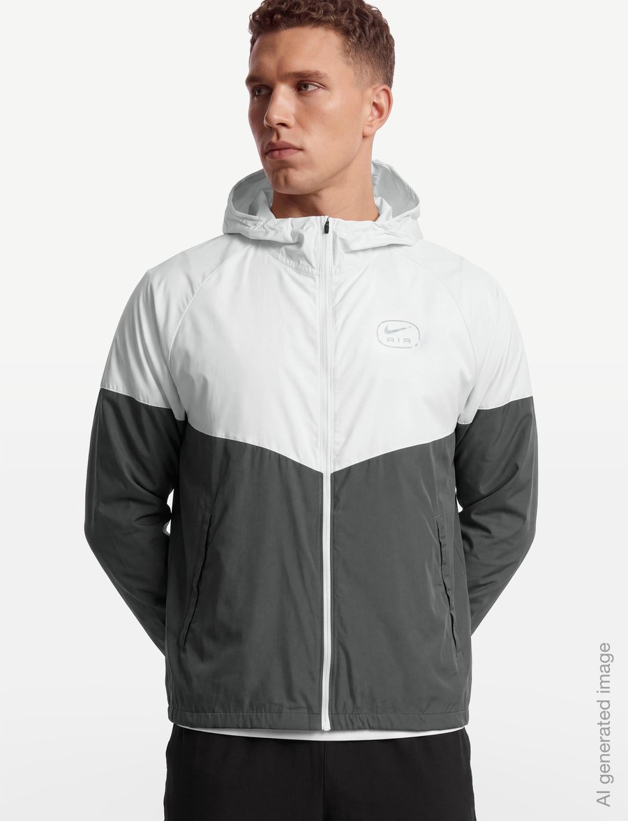 Nike - Nike Sportswear AIR RUN Jacket - casual jackets - iron grey/photon dus - 3