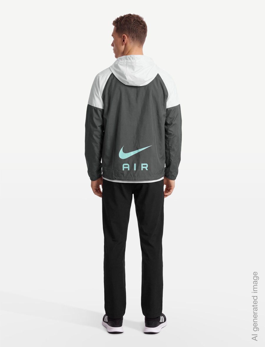 Nike - Nike Sportswear AIR RUN Jacket - casual jackets - iron grey/photon dus - 4