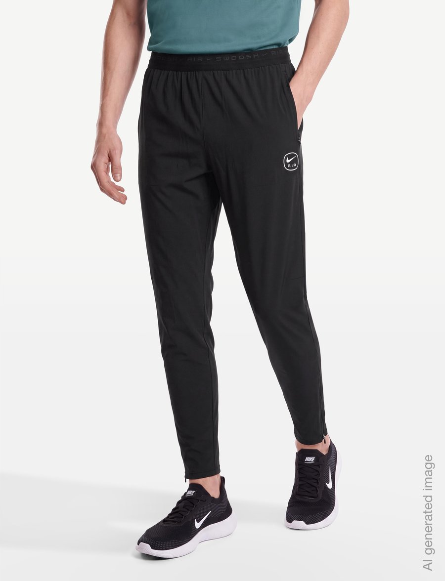 Nike - Nike Sportswear Air Run Pant - sports pants - black - 5