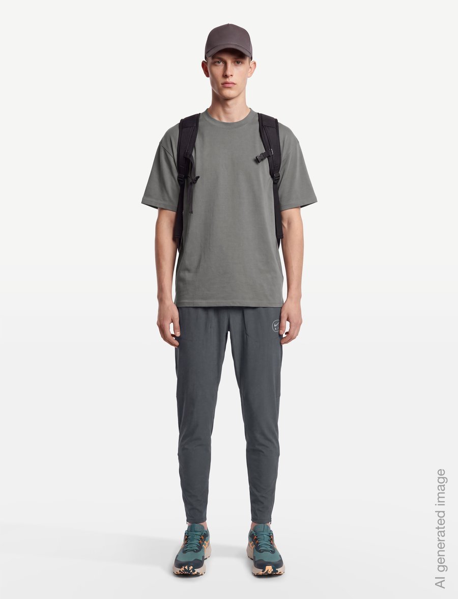 Nike - Nike Sportswear Air Run Pant - sports pants - iron grey - 0