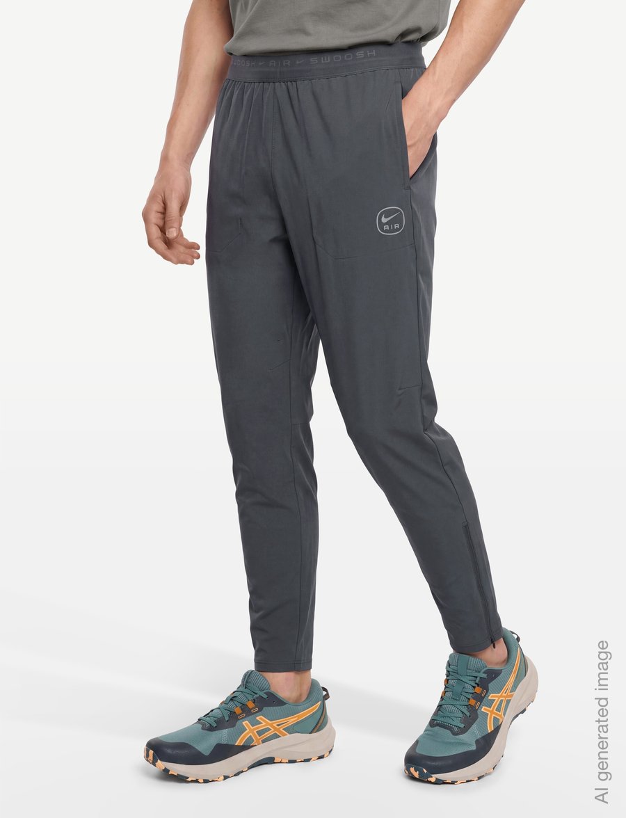 Nike - Nike Sportswear Air Run Pant - sports pants - iron grey - 5