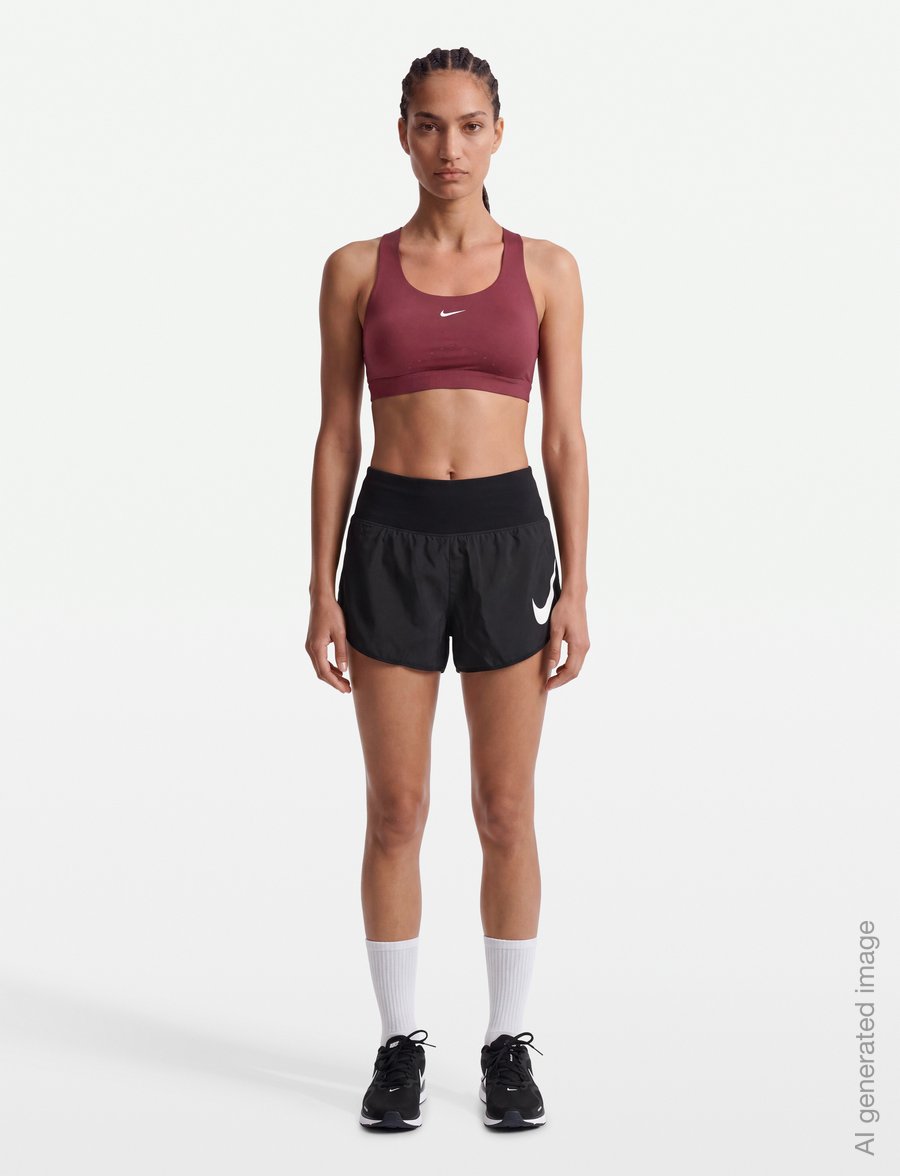 Nike - Nike Swift High Support Bra - sport-bhs - pink smoke/reflective silv - 0