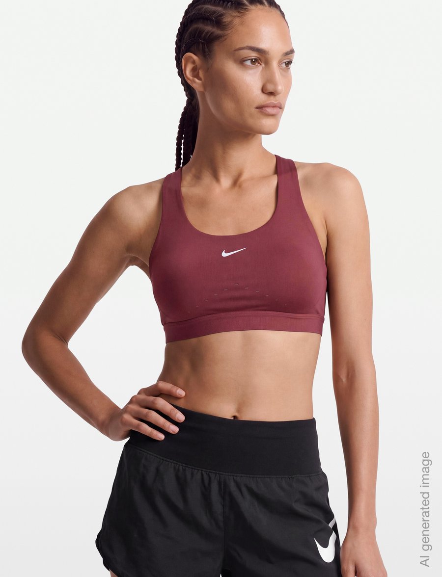 Nike - Nike Swift High Support Bra - sport-bhs - pink smoke/reflective silv - 3