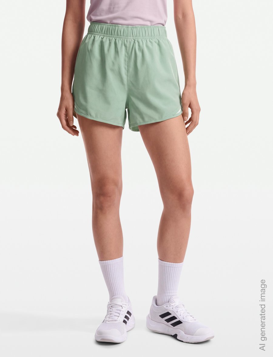 Nike - Nike Tempo Dri-Fit 3" SHORT - running shorts - steam/barely green/steam/refle - 3