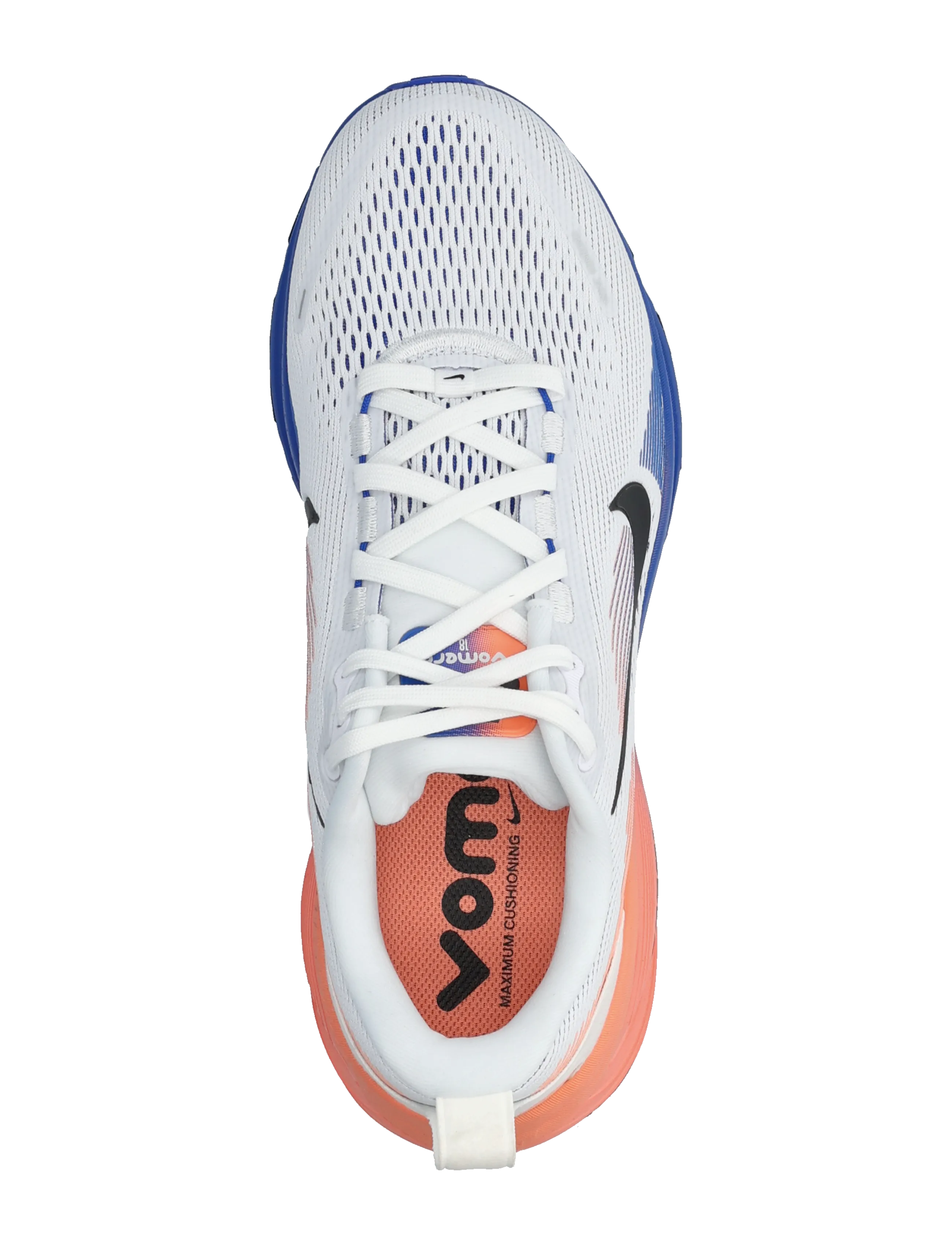 Nike - NIKE VOMERO 18 - laufschuhe - white/black-racer blue-atomic - 3
