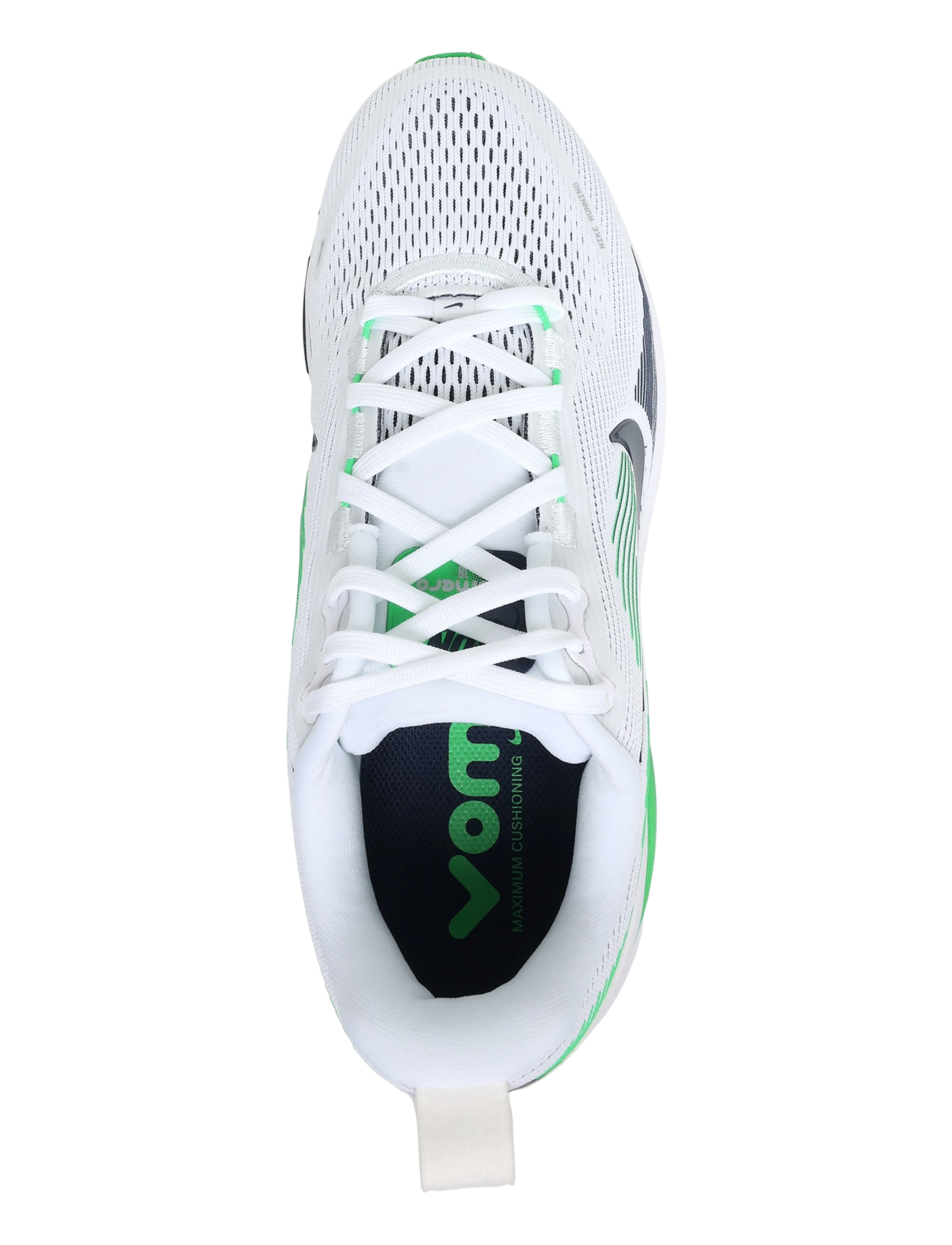 Nike - NIKE VOMERO 18 - løbesko - white/midnight navy-green spar - 3