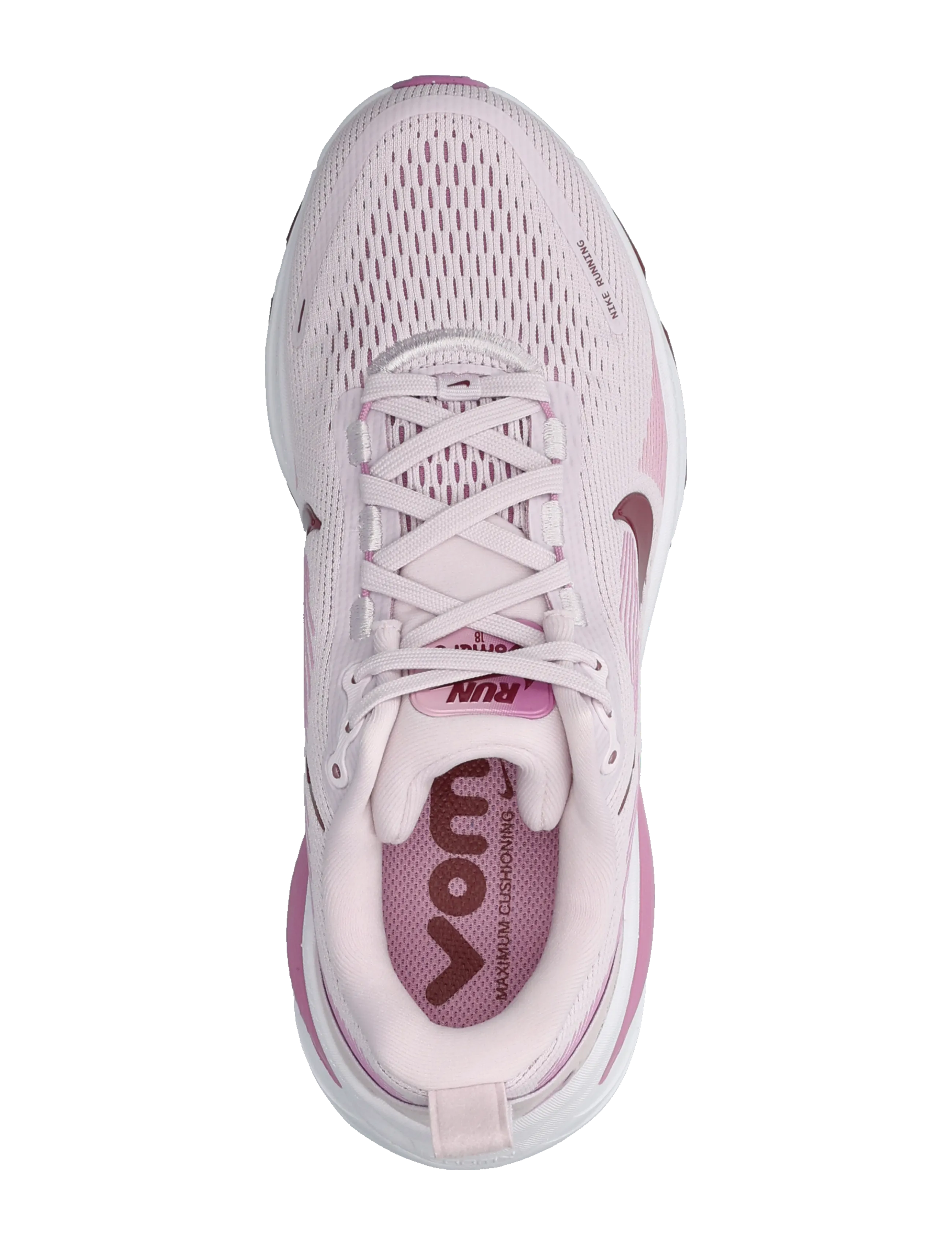 Nike - W NIKE VOMERO 18 - buty do biegania - bleached lilac/pink smoke-lt m - 3