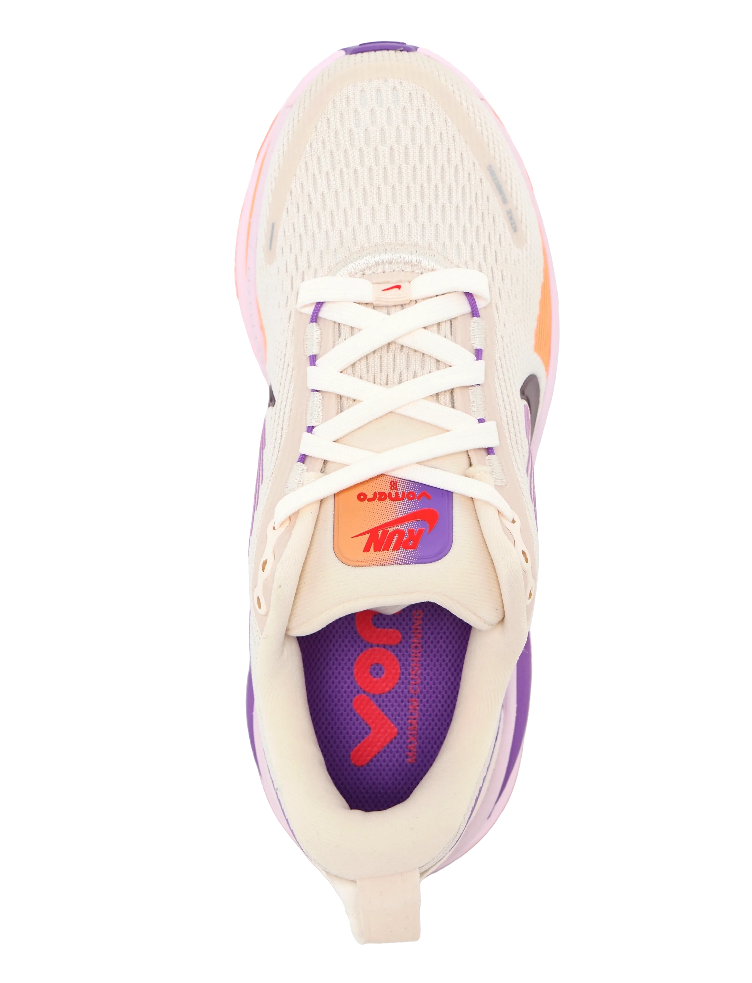 Nike - W NIKE VOMERO 18 - jooksujalatsid - chalk/tattoo-pink foam-bright - 3