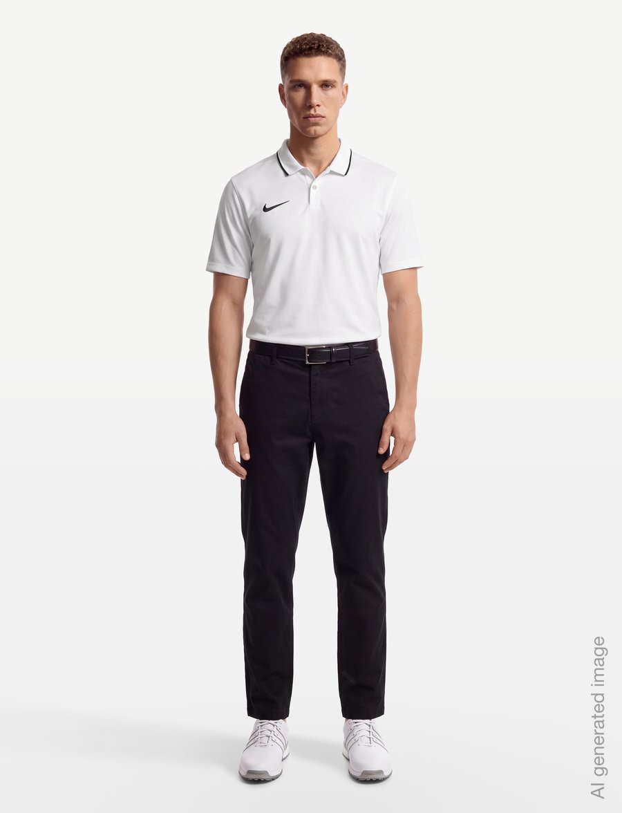 Nike - Nike Polo Dri-FIT Park 26 - polosärgid - white/black/black - 0