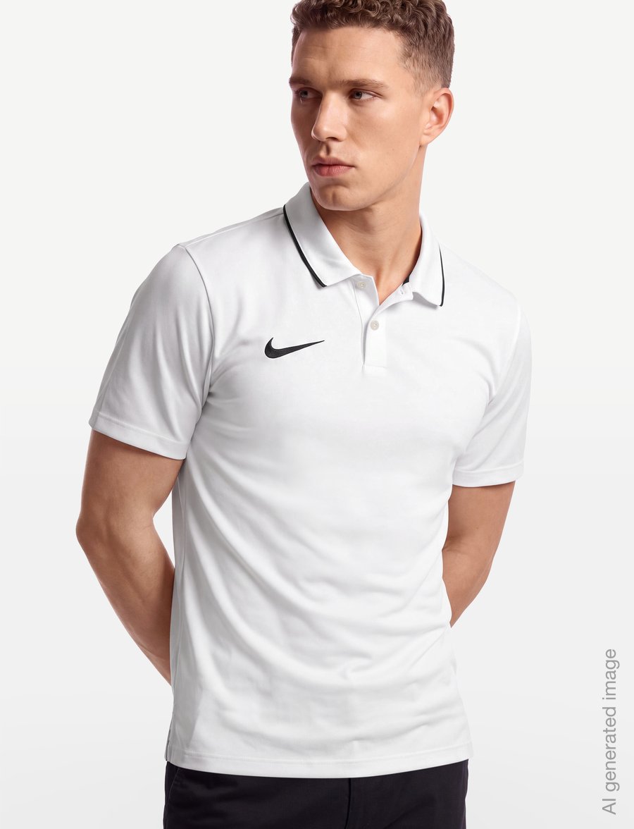 Nike - Nike Polo Dri-FIT Park 26 - polosärgid - white/black/black - 3