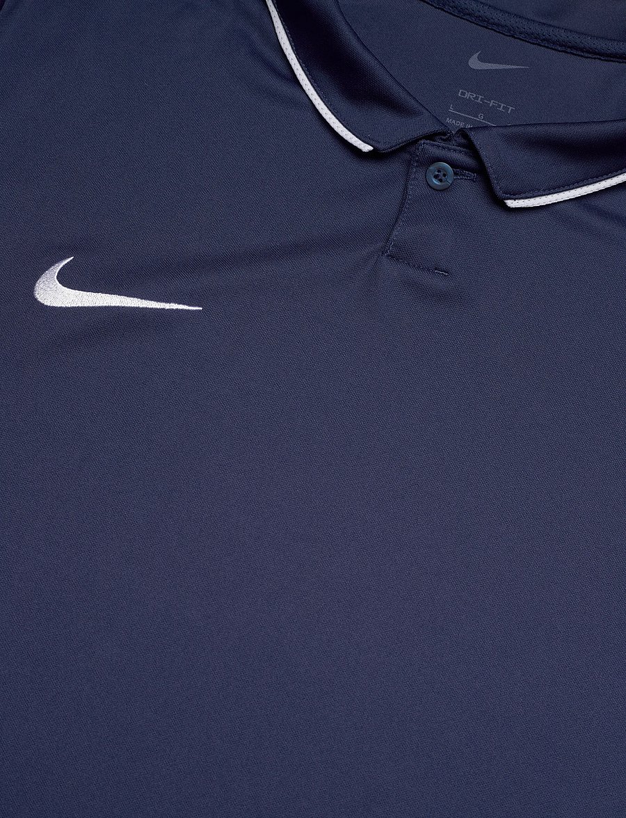 Nike - Nike DRI-FIT Park 26 Short-Sleeved Polo - polos - midnight navy/white/white - 4