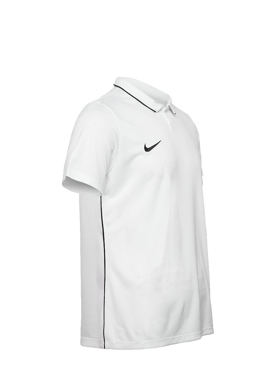 Nike - Nike DRI-FIT Park 26 Short-Sleeved Polo - alussärgid ja t-särgid - white/black/black - 2