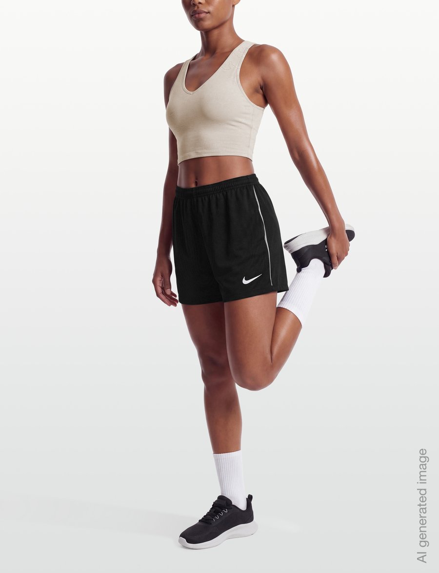 Nike - Nike DRI-FIT Park 26 Short - trainingsshorts - black/white/white - 3
