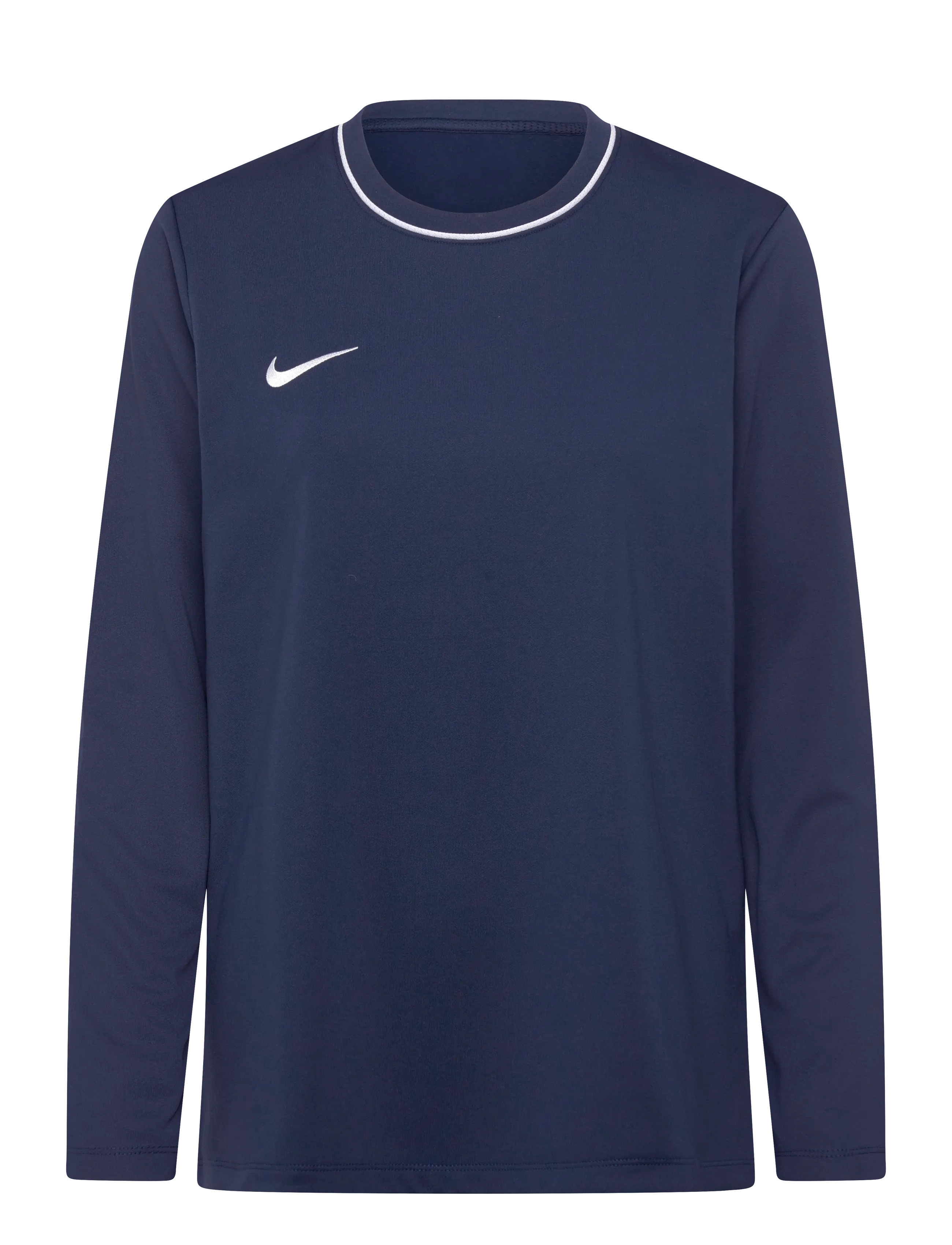 Nike Dri-Fit Park 26 Crew Top, Kvinder, Langærmet Sportstop, Navy, Str: L
