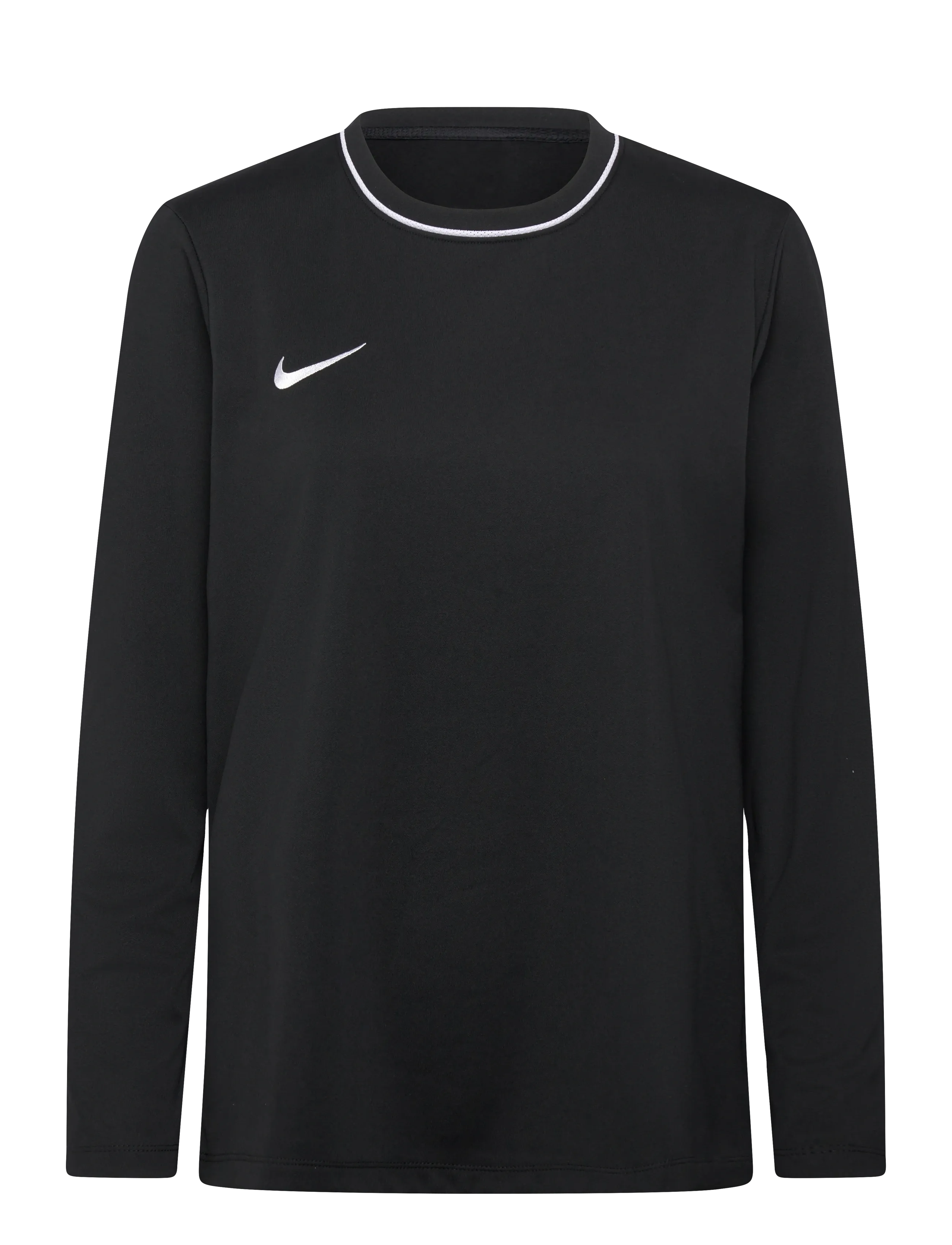 Nike Dri-Fit Park 26 Crew Top, Kvinder, Langærmet Sportstop, Sort, Str: XS