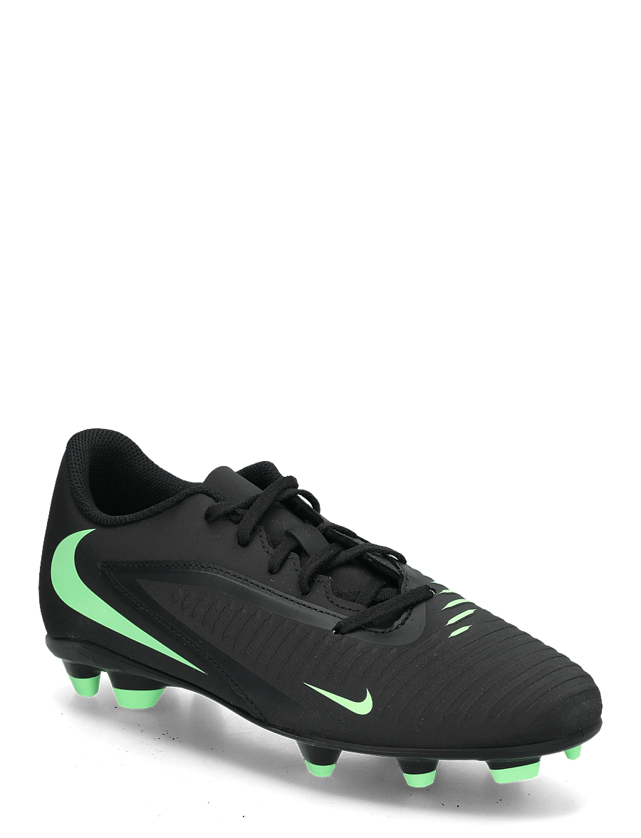 Nike - PHANTOM 6 LOW CLUB FG/MG - fodboldstøvler - black/illusion green-black - 0