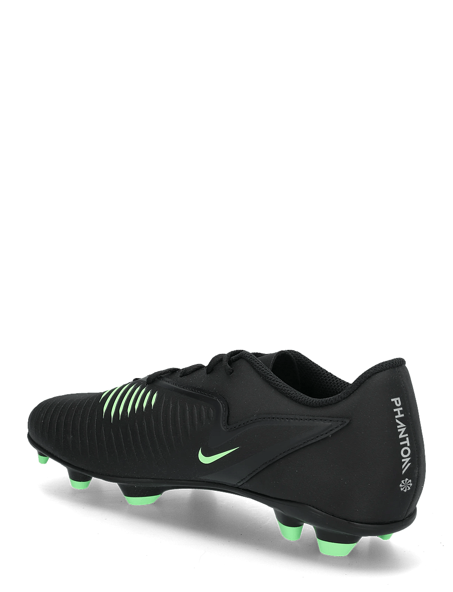 Nike - PHANTOM 6 LOW CLUB FG/MG - fodboldstøvler - black/illusion green-black - 1