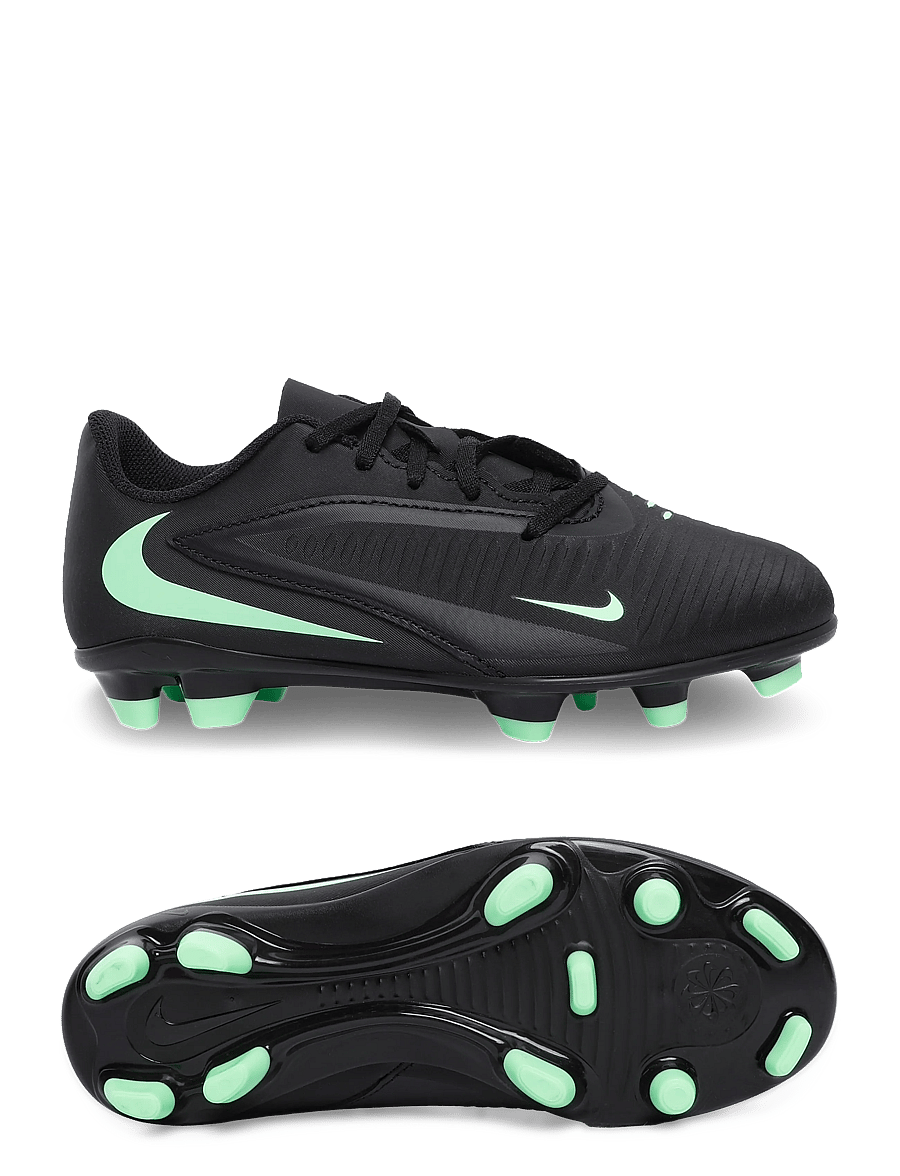 Nike - JR PHANTOM 6 LOW CLUB FG/MG - fußballstiefel - black/illusion green-black - 0
