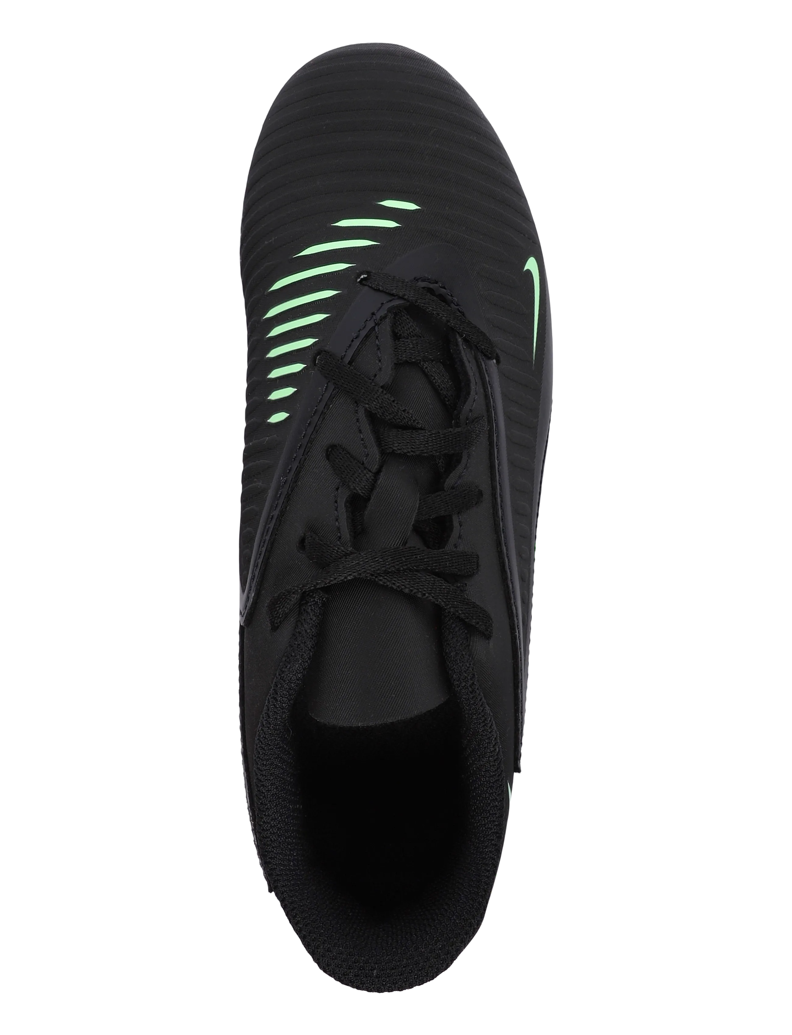 Nike - JR PHANTOM 6 LOW CLUB FG/MG - fodboldstøvler - black/illusion green-black - 3