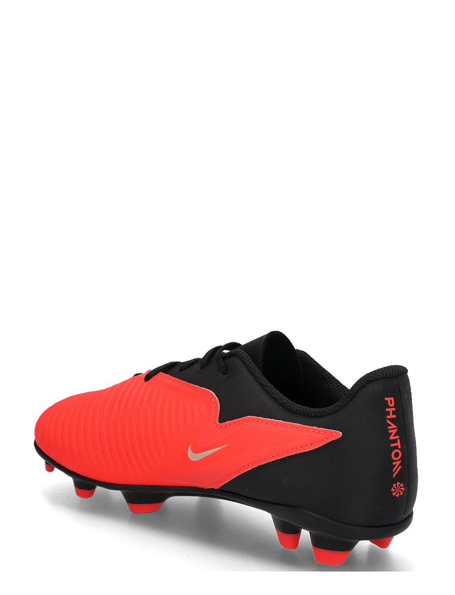 Nike - JR PHANTOM 6 LOW CLUB FG/MG - fodboldstøvler - bright crimson/black-bright cr - 1