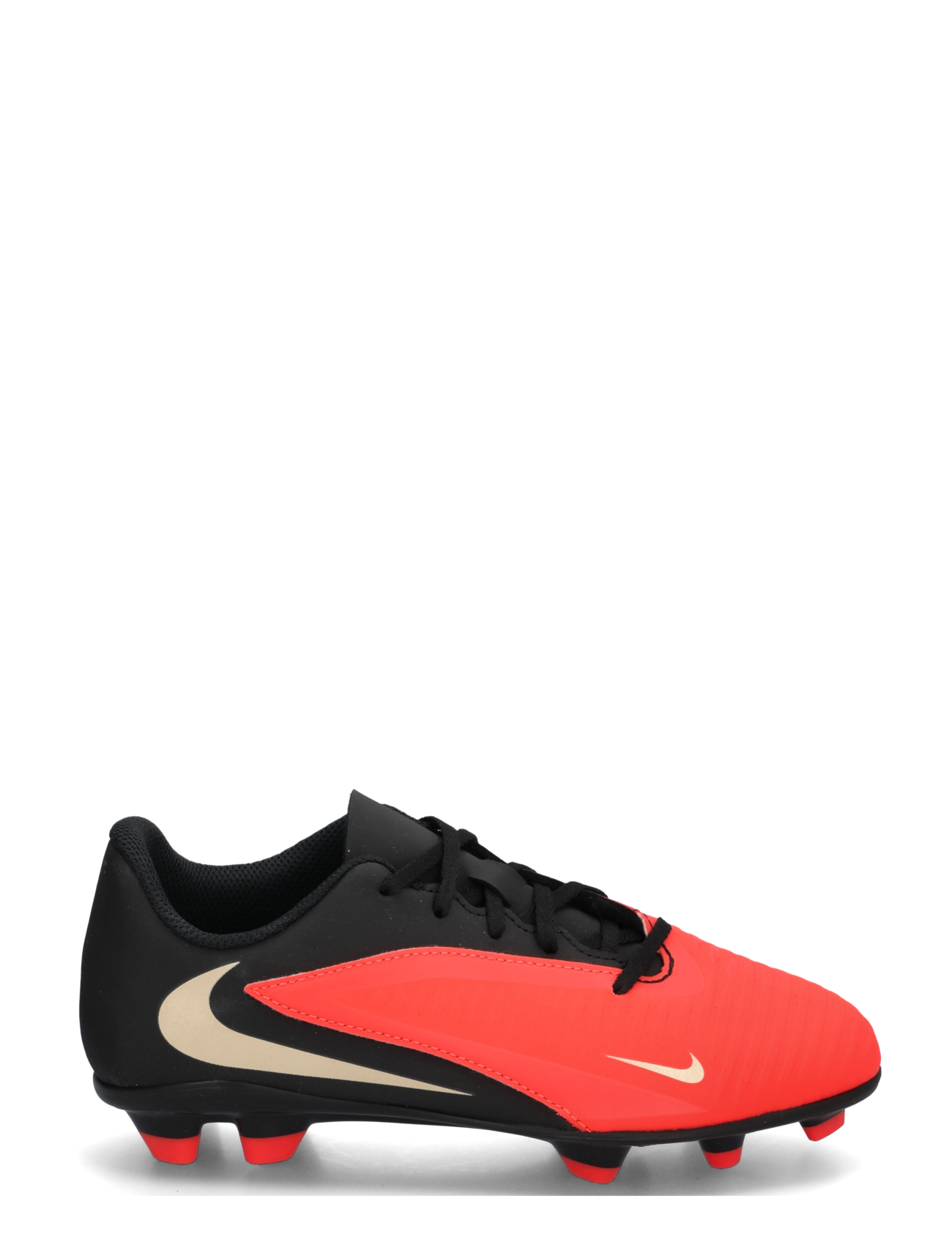 Nike - JR PHANTOM 6 LOW CLUB FG/MG - fodboldstøvler - bright crimson/black-bright cr - 2