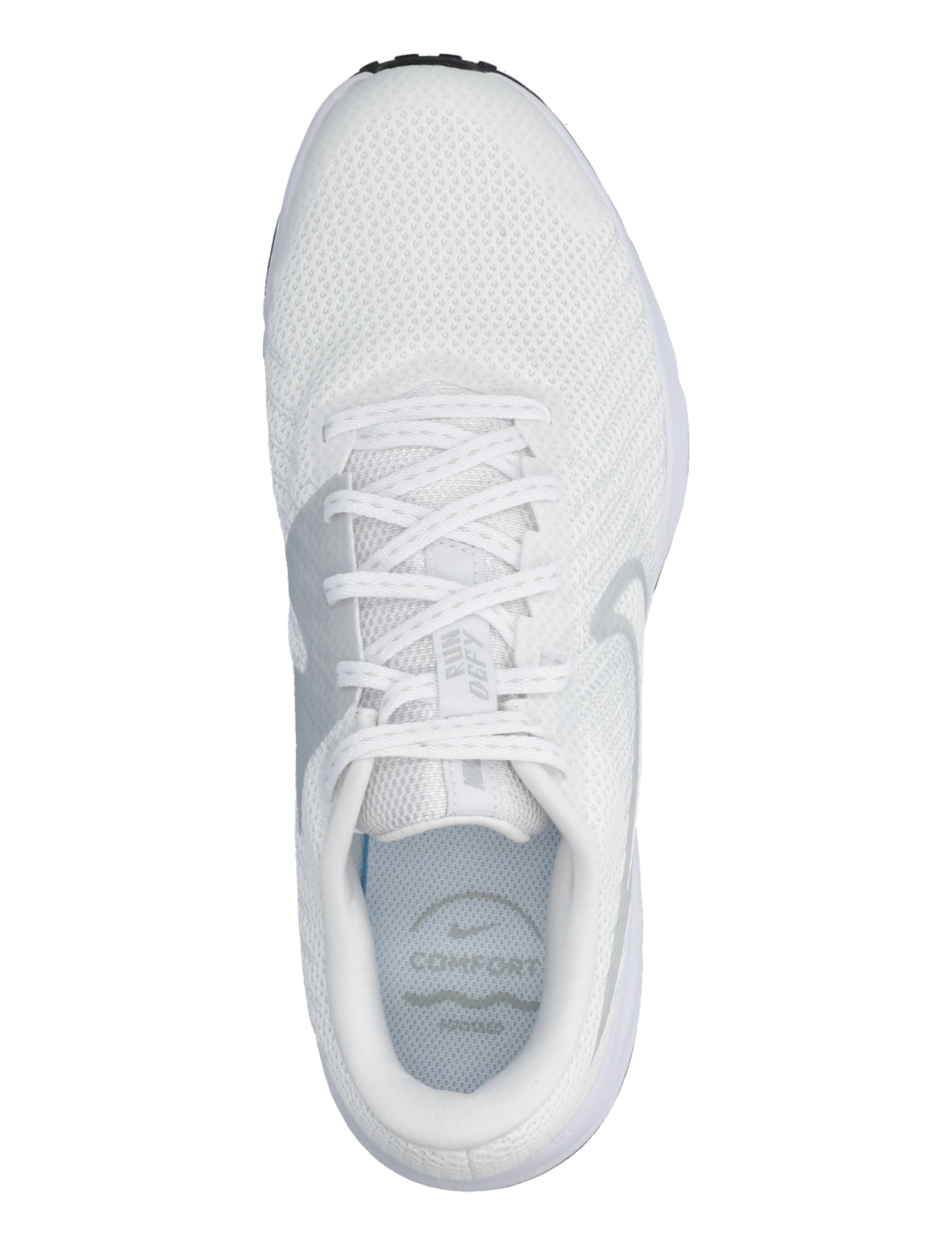Nike - W NIKE RUN DEFY - jooksujalatsid - white/pure platinum-black - 3