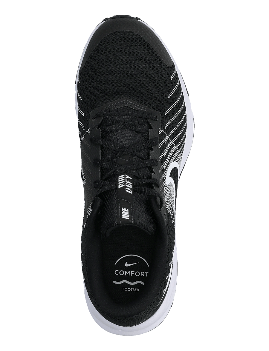 Nike - NIKE RUN DEFY - laufschuhe - black/white - 3
