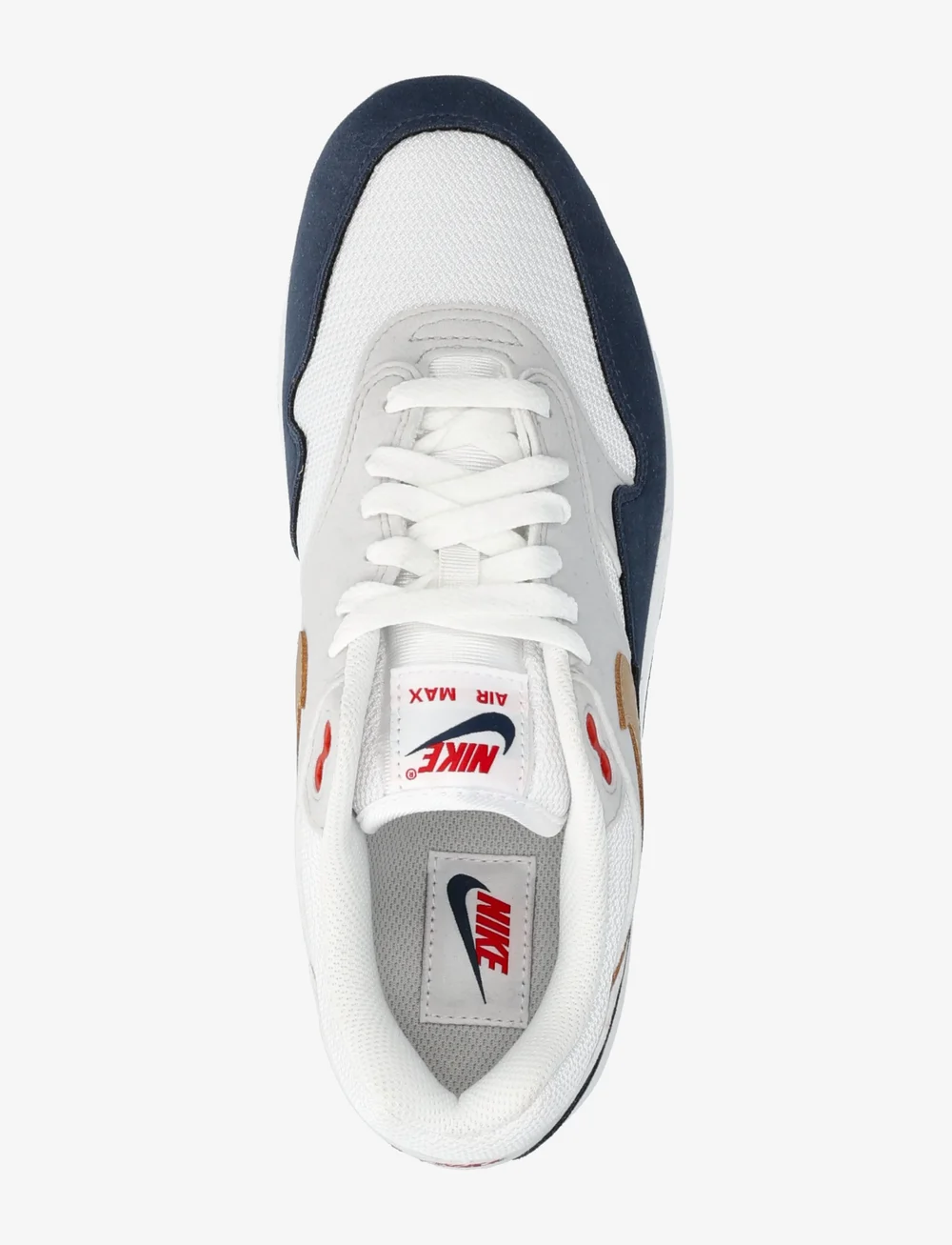 Nike - Air Max 1 - niedriger schnitt - obsidian/metallic gold/white - 3