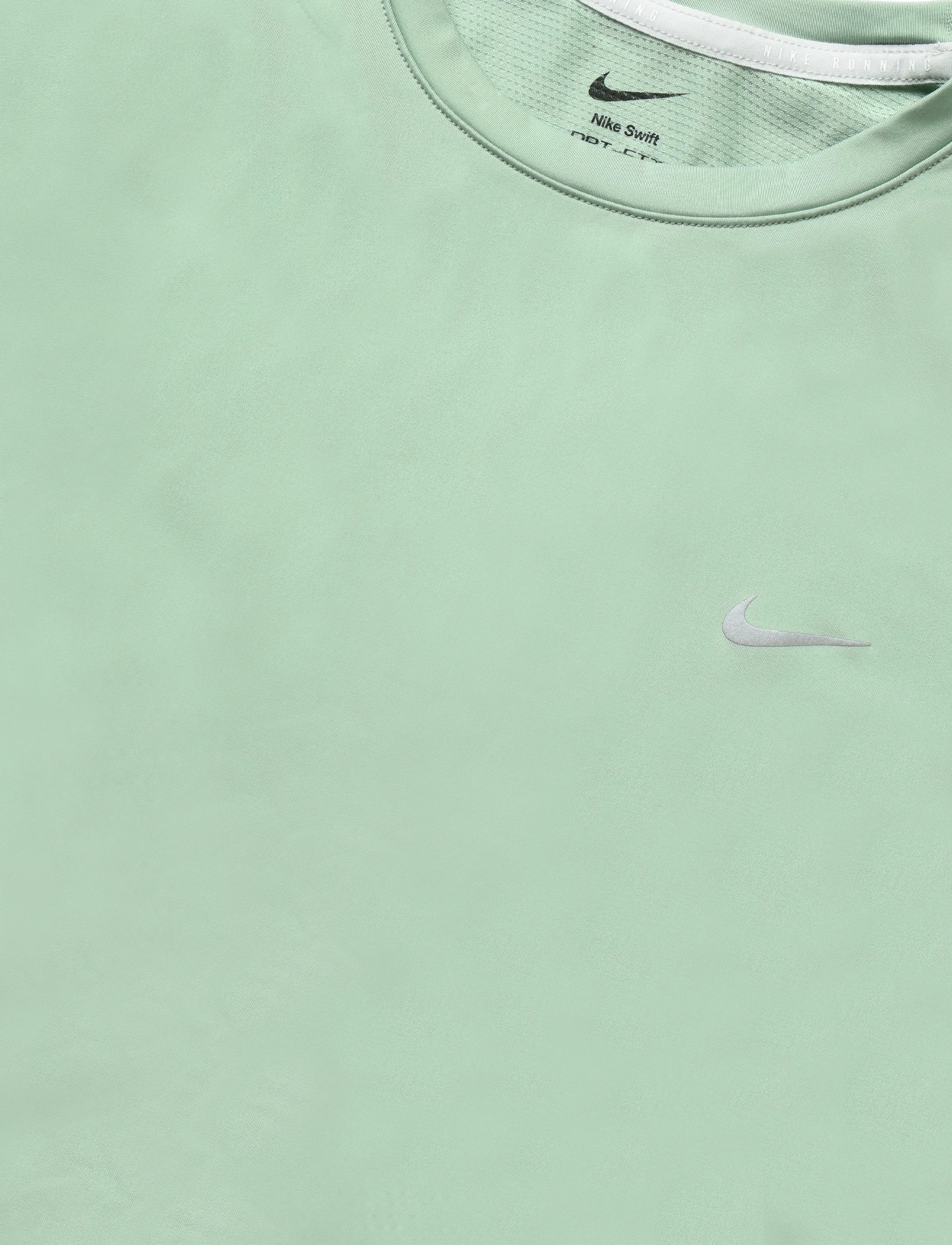 Nike - W NK SWIFT DF SS TOP - steam/reflective silv - 2