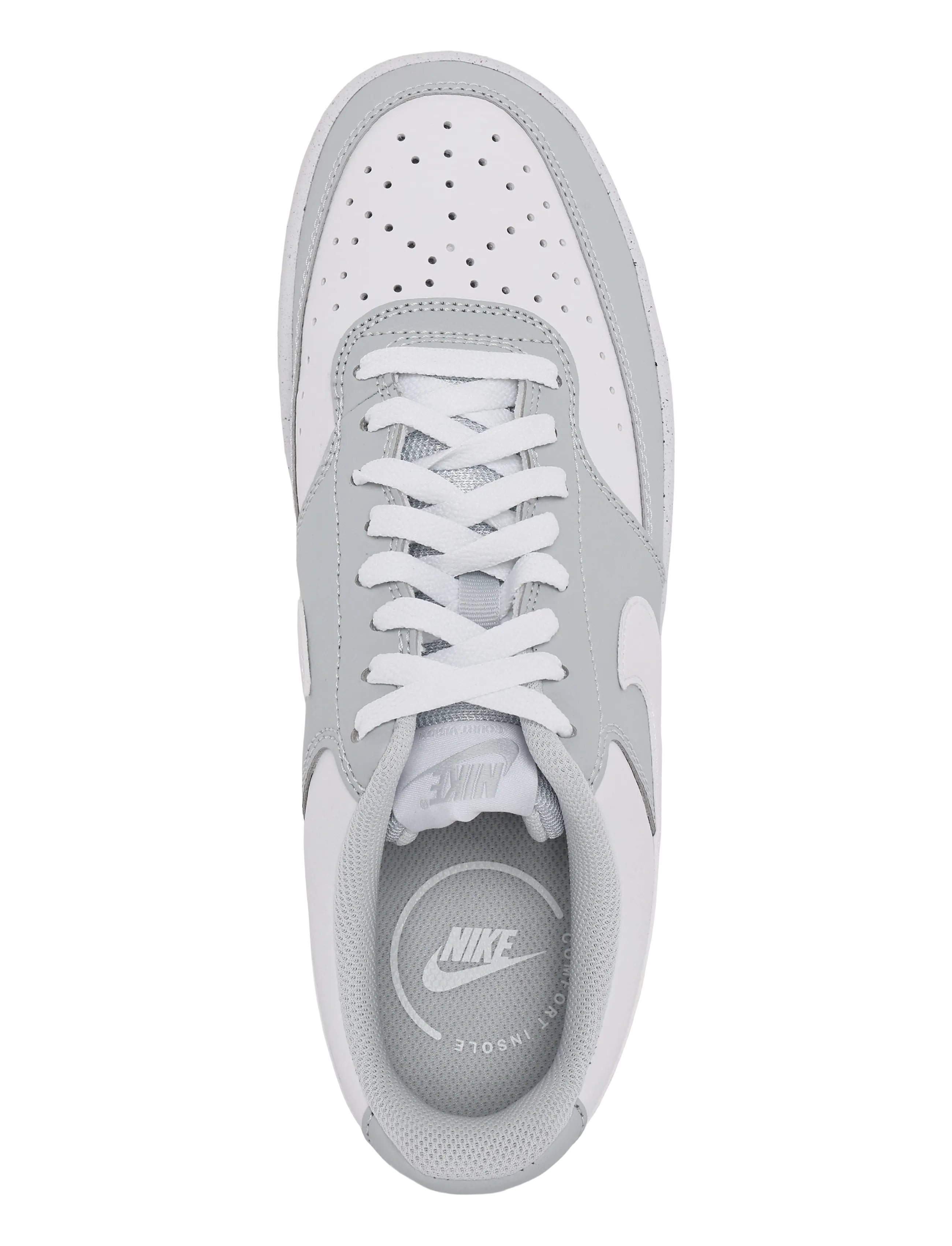 Nike - Nike Court Vision Low Men"s Sh - lave sneakers - pure platinum/white - 3